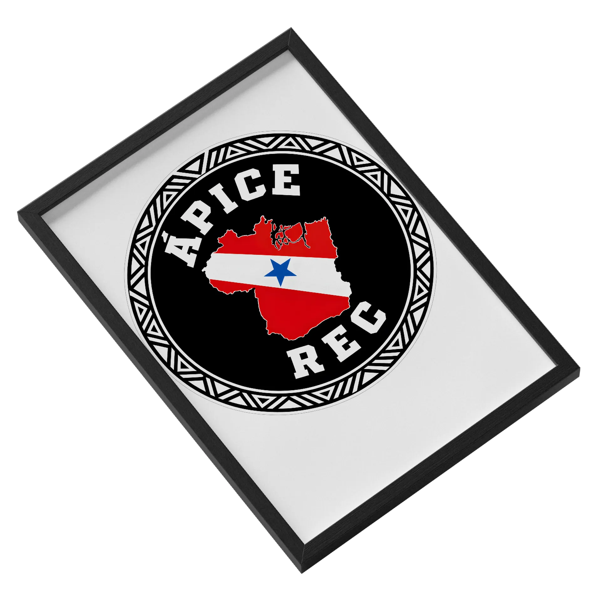 Quadro Ápice A3 personalizado Com Vidro - Imagem 2