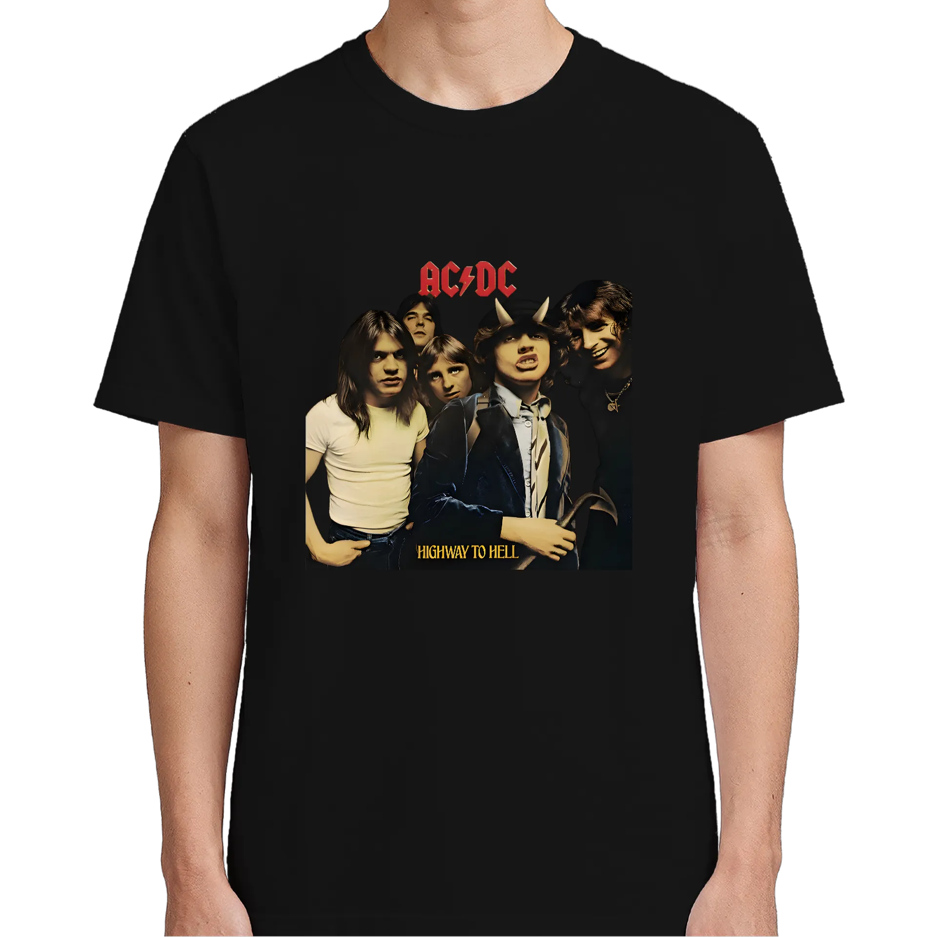 Camiseta ACDC Highway to Hell Capa - Imagem 4
