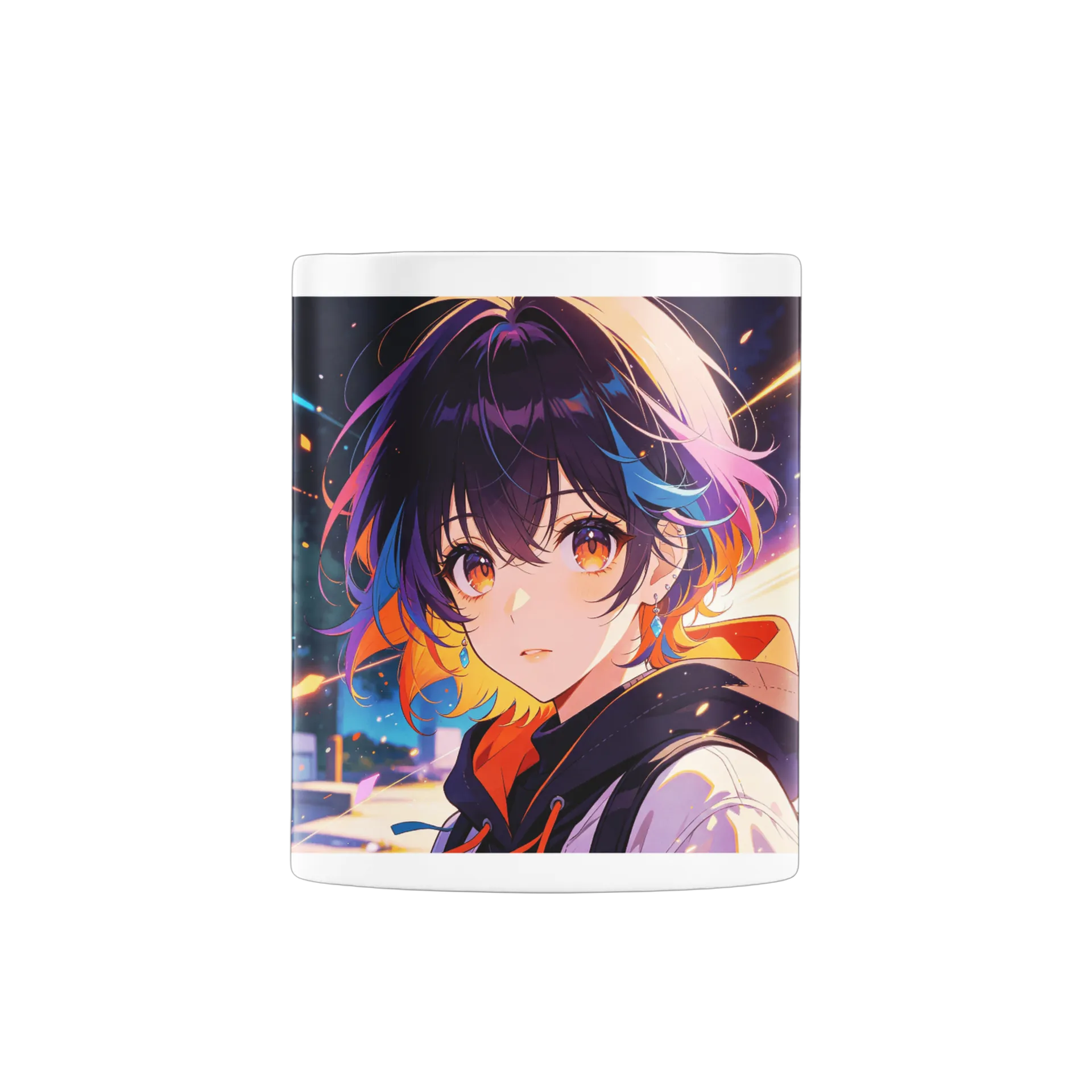 Caneca Ilustração Anime Colorida 325ml - Imagem 3