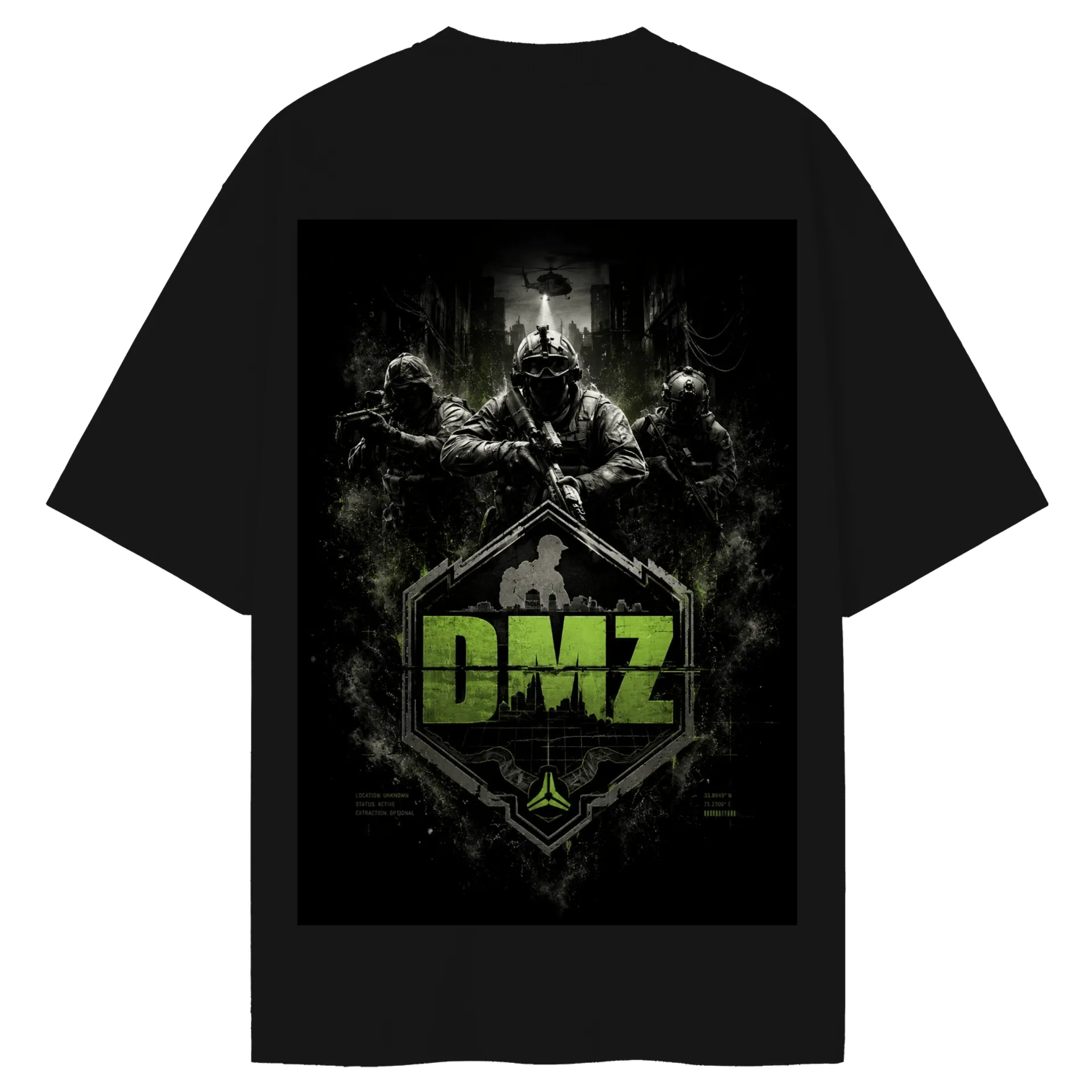 Camiseta Oversized DMZ MW2 - Imagem 2