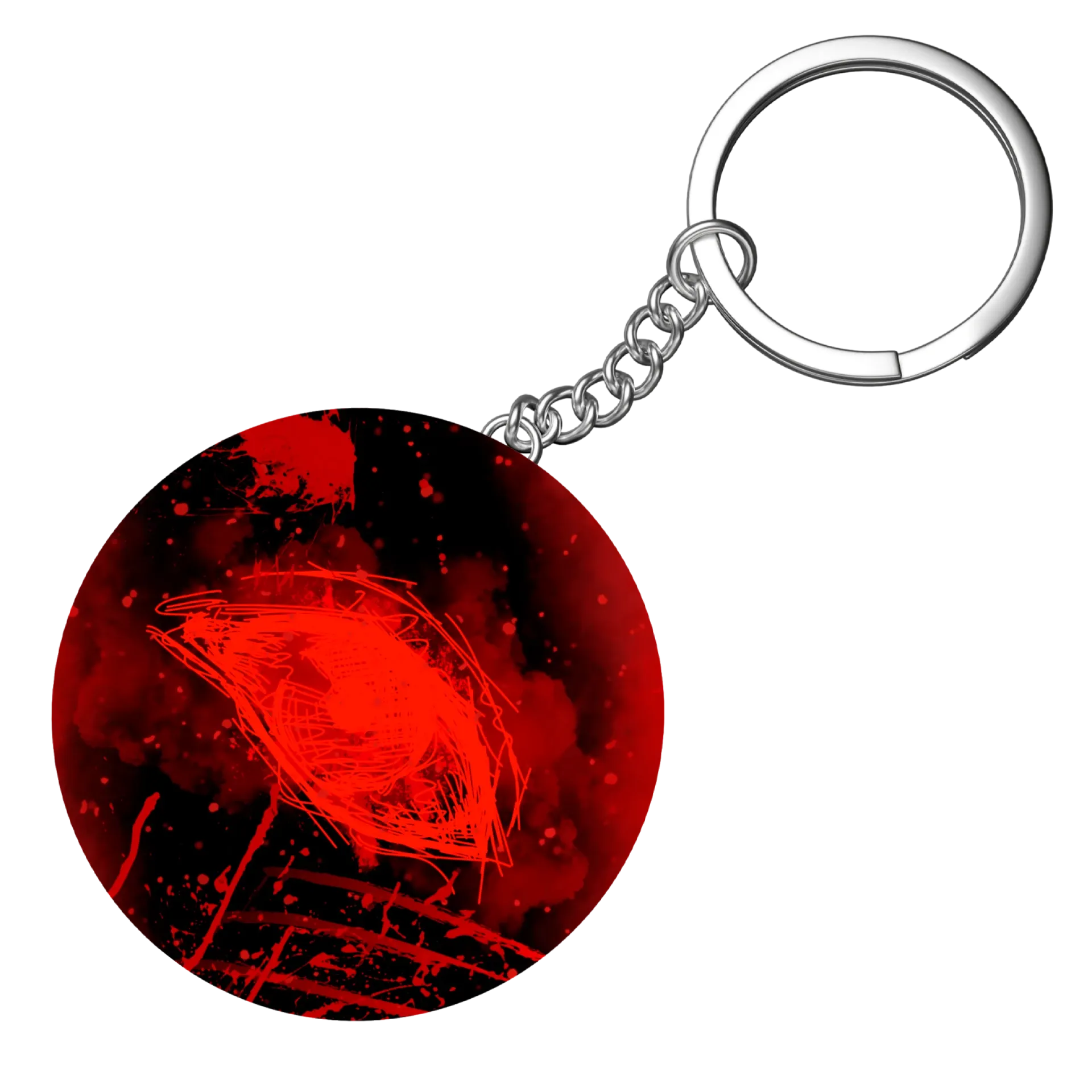 Chaveiro personalizado de REDLOCK🩸- WAR NEVER SEEN - Imagem 4