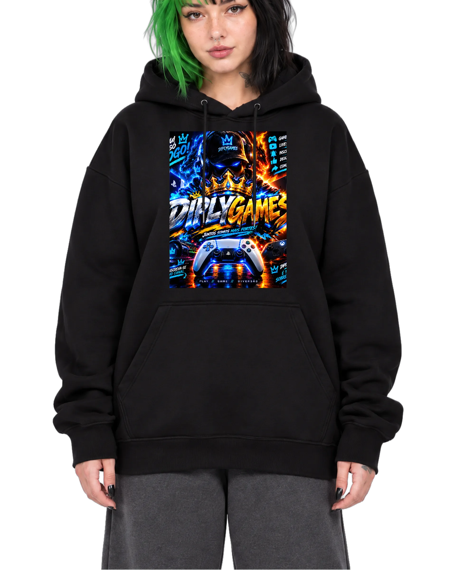 Blusa de moletom personalizada de Diego — imagem 2 de 6