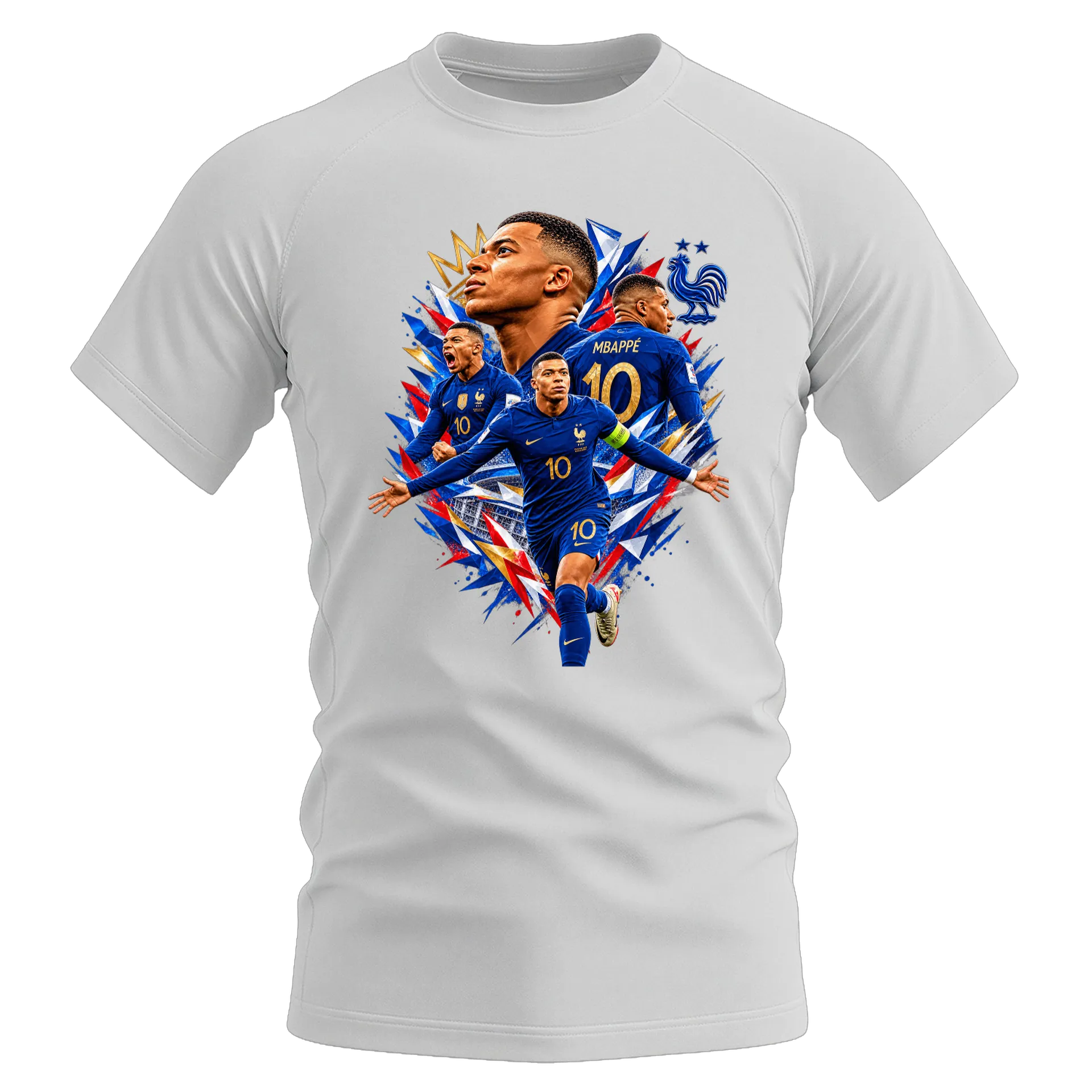 Camiseta Dry Fit Kylian Mbappé Seleção Francesa 100% - Imagem 1