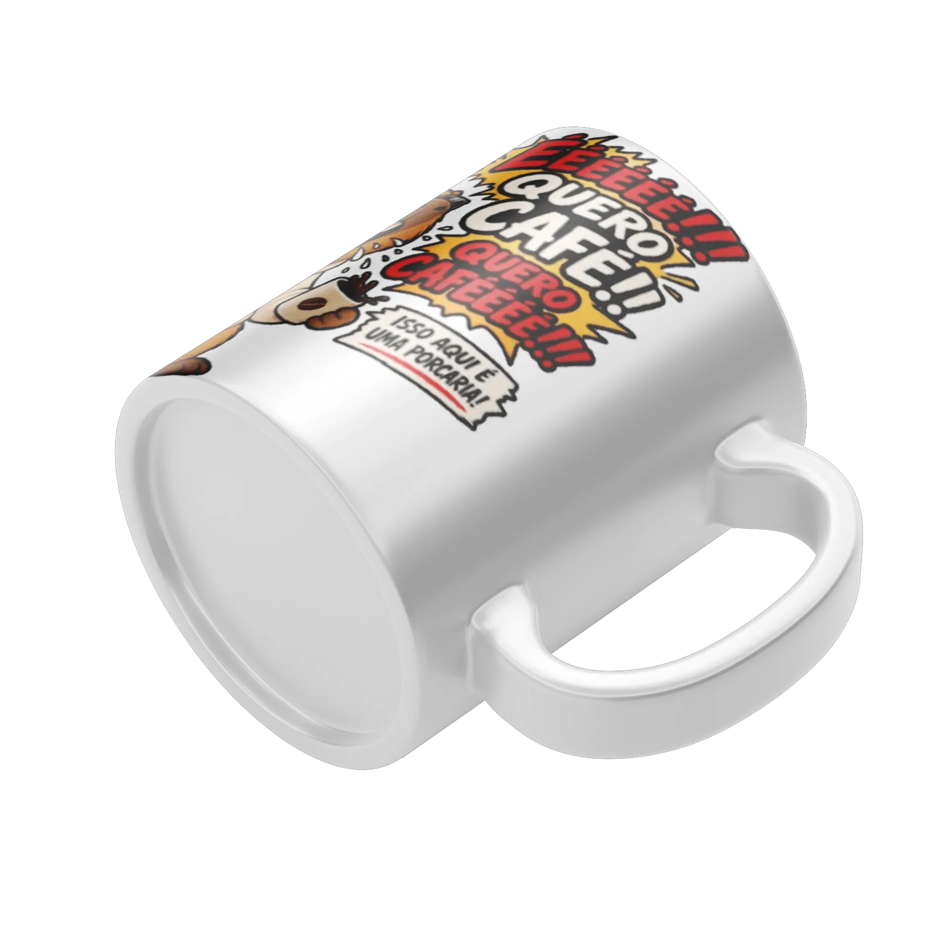 Caneca Capi - Quero Cafééé!! - Imagem 5