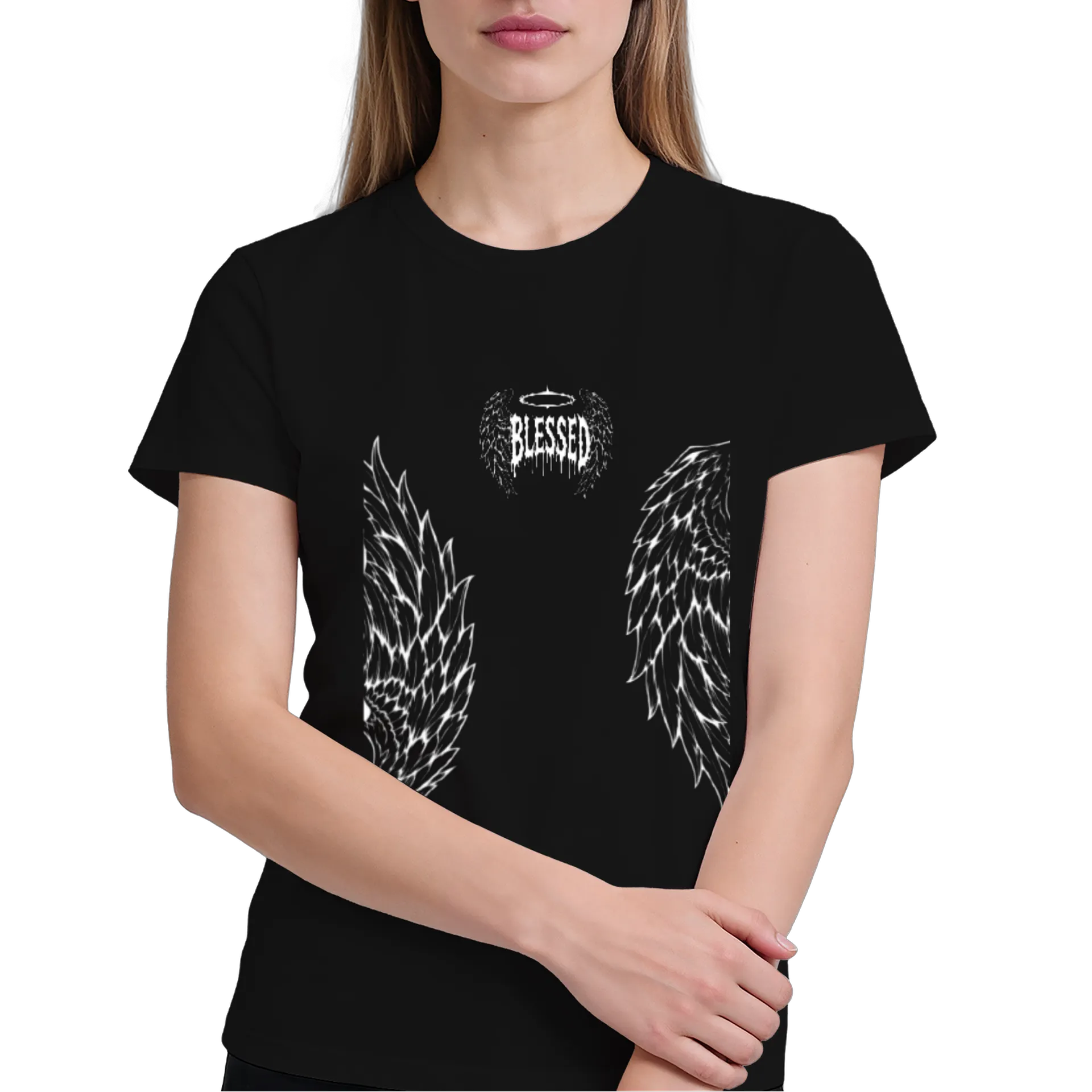 Camiseta CMB "Blessed" - Preto - Imagem 4