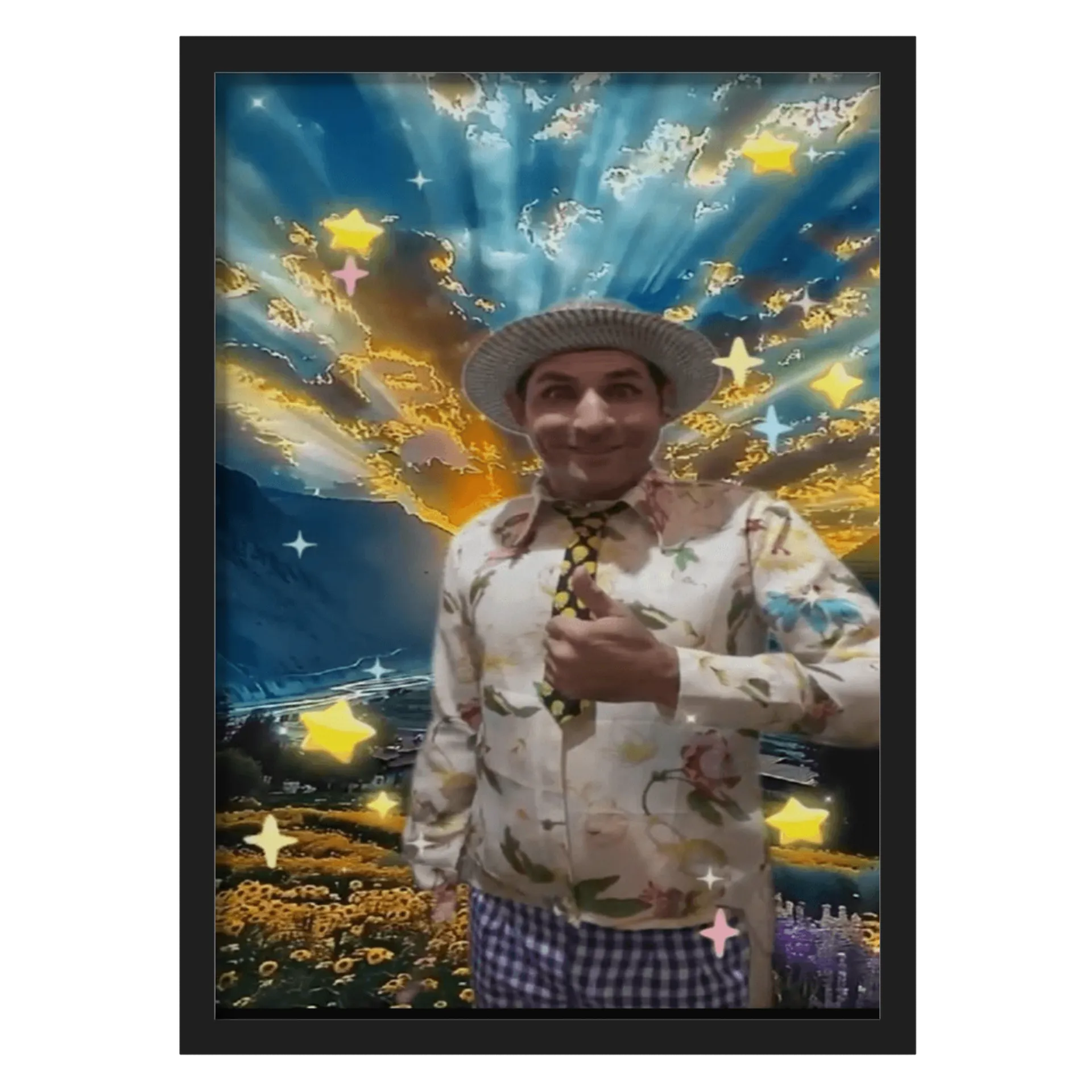 Quadro A3 personalizado de cleodearaujo