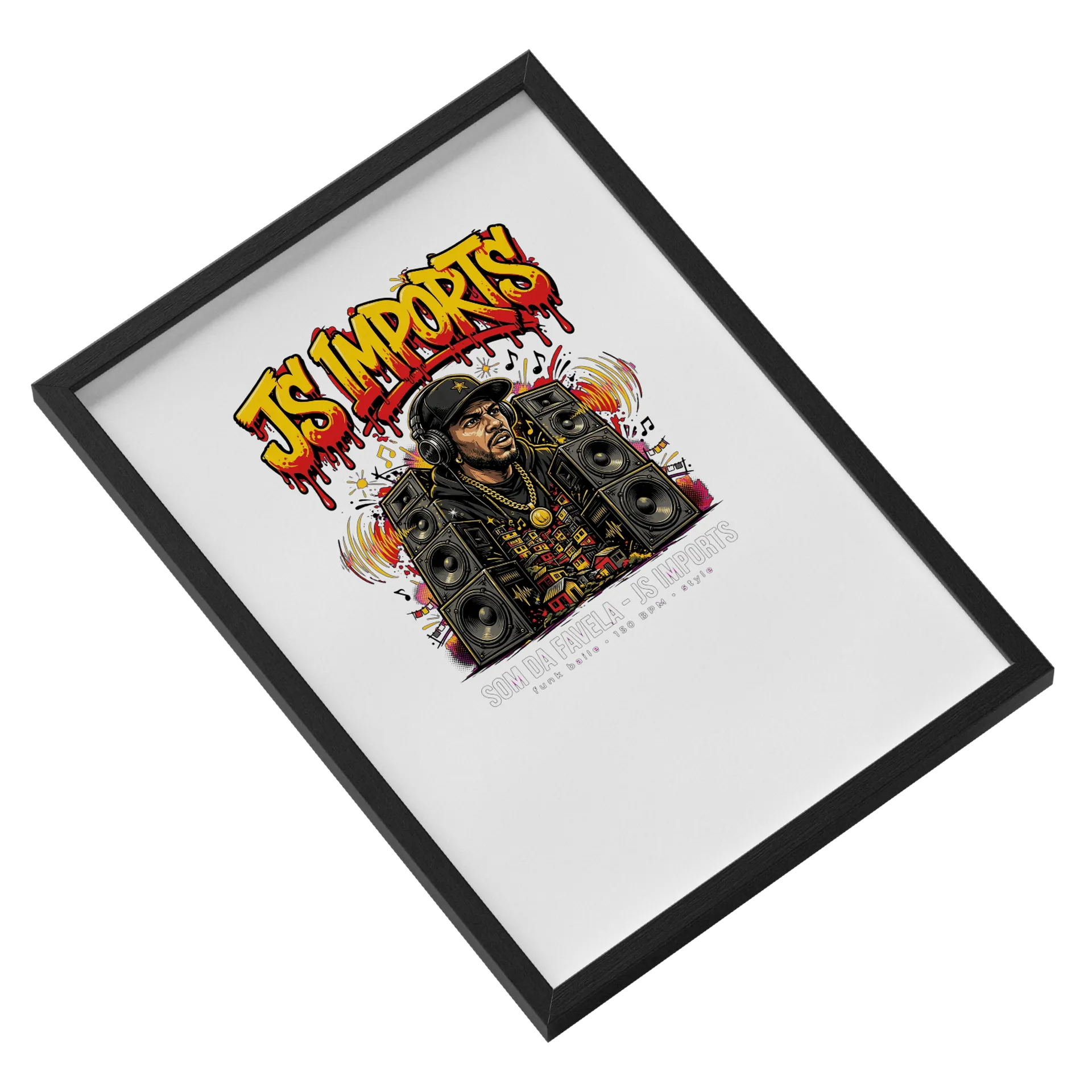Quadro A3 personalizado Com Vidro - Imagem 2