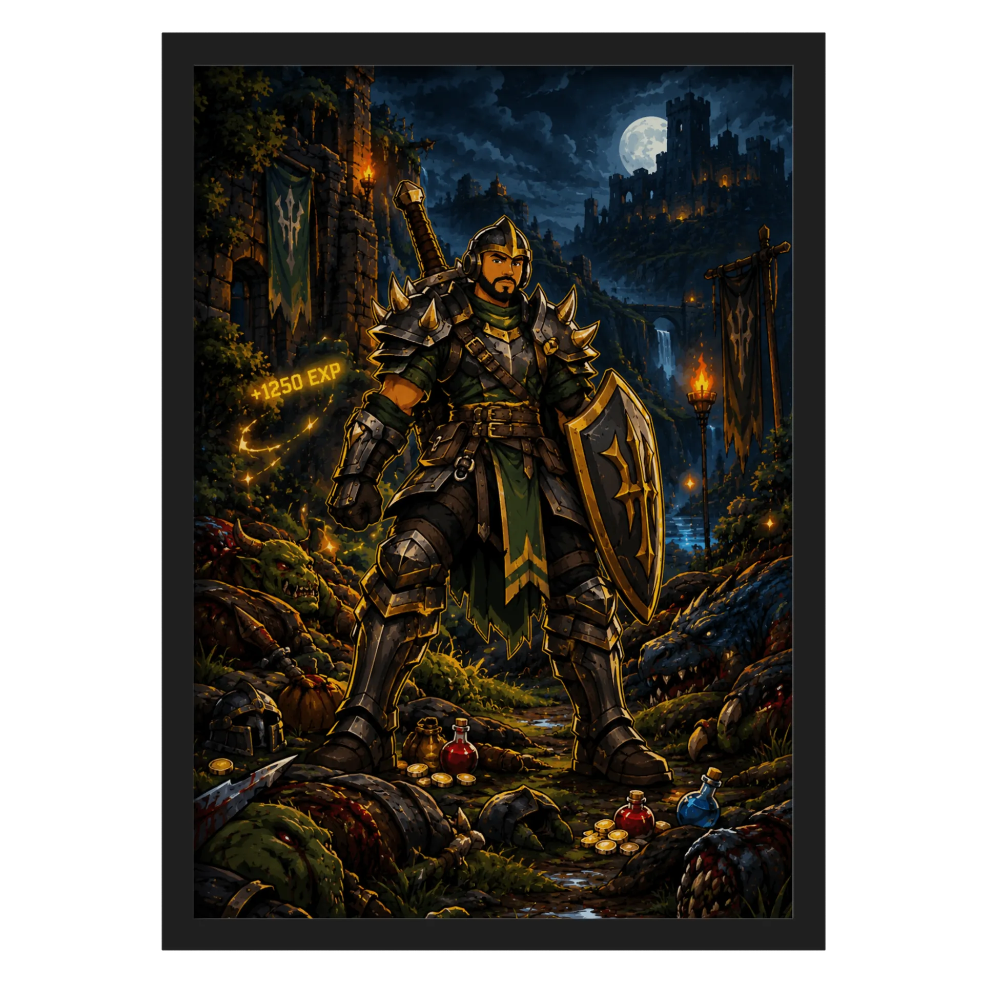 QUADRO WARRIOR FULL - Imagem 1