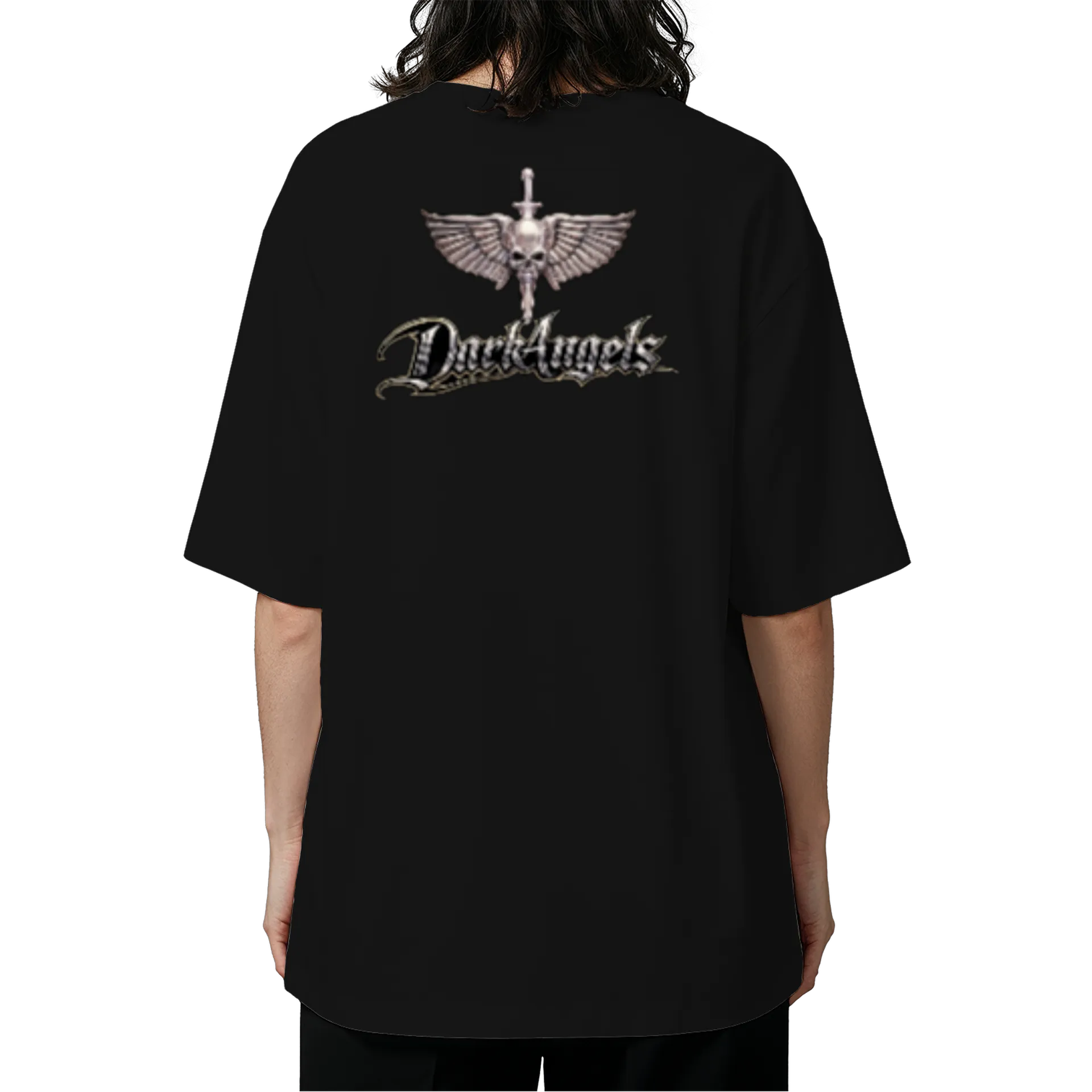 Camiseta Oversized Caçador DarkAngels Destiny2  - Imagem 5