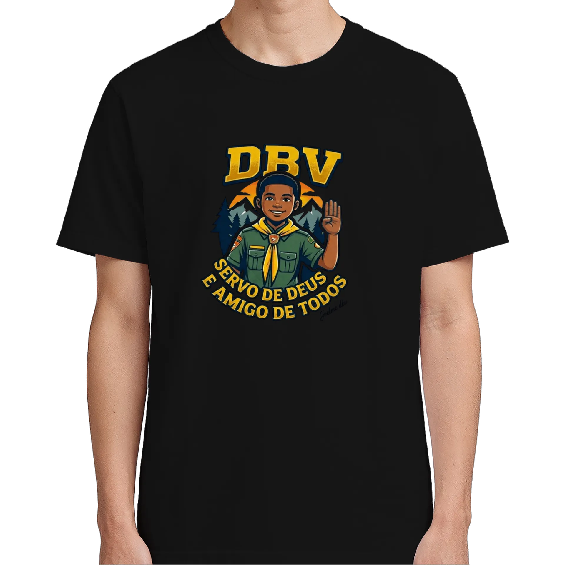Camiseta dbv Servo de Deus e amigo de todos  - Imagem 5