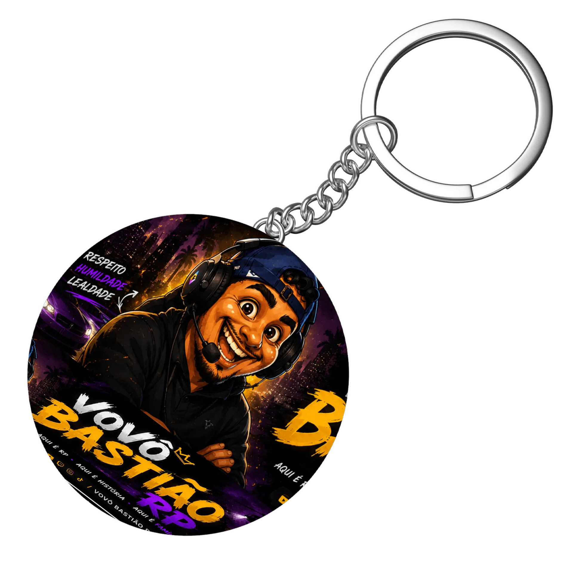 Chaveiro personalizado vovô bastião rp  de Vovô bastião rp — imagem 3 de 3