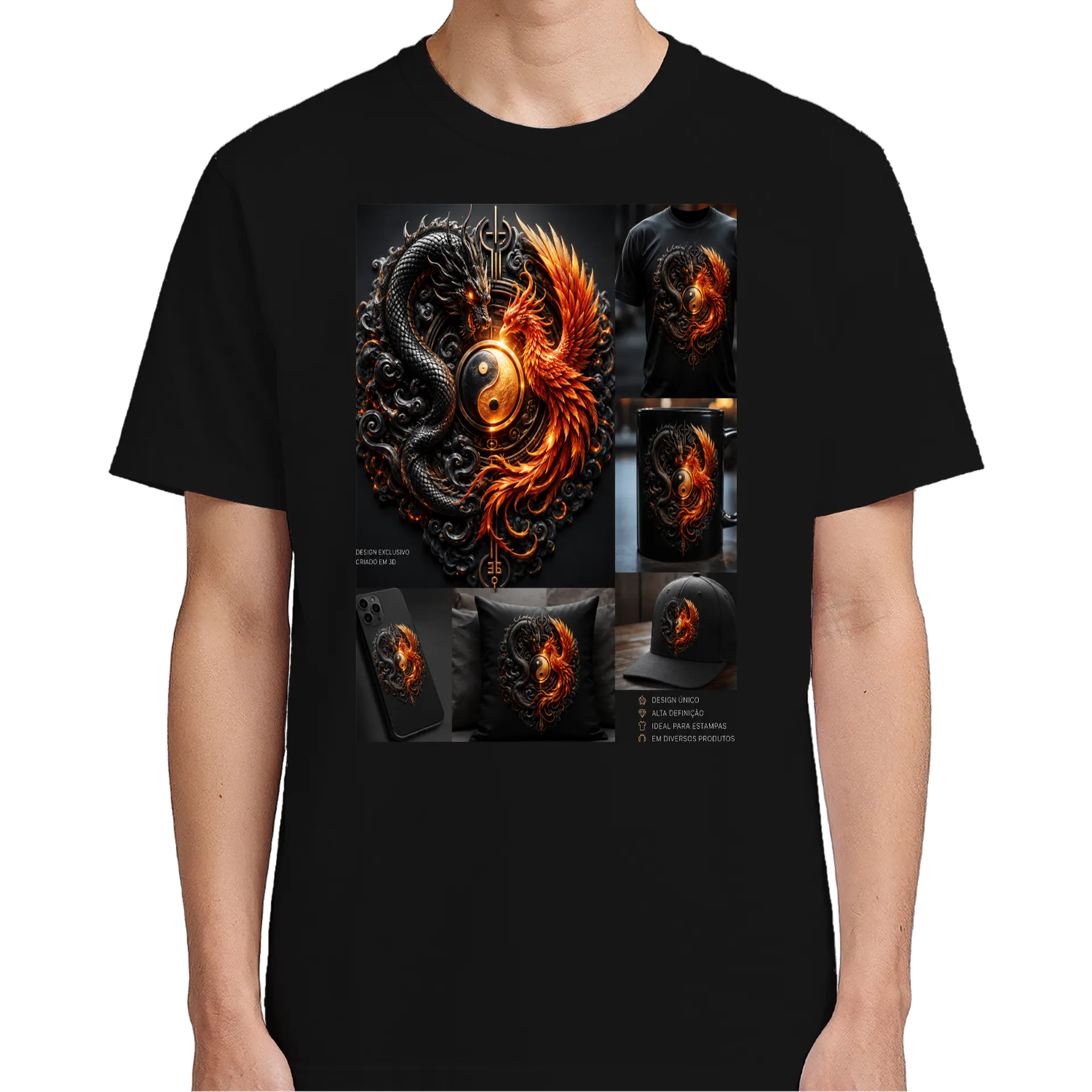 Camiseta personalizada de Deniogomes — imagem 4 de 6
