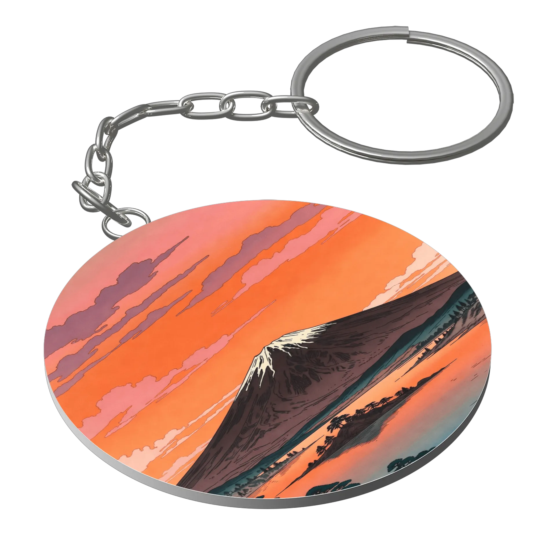 Chaveiro Monte Fuji - Imagem 1