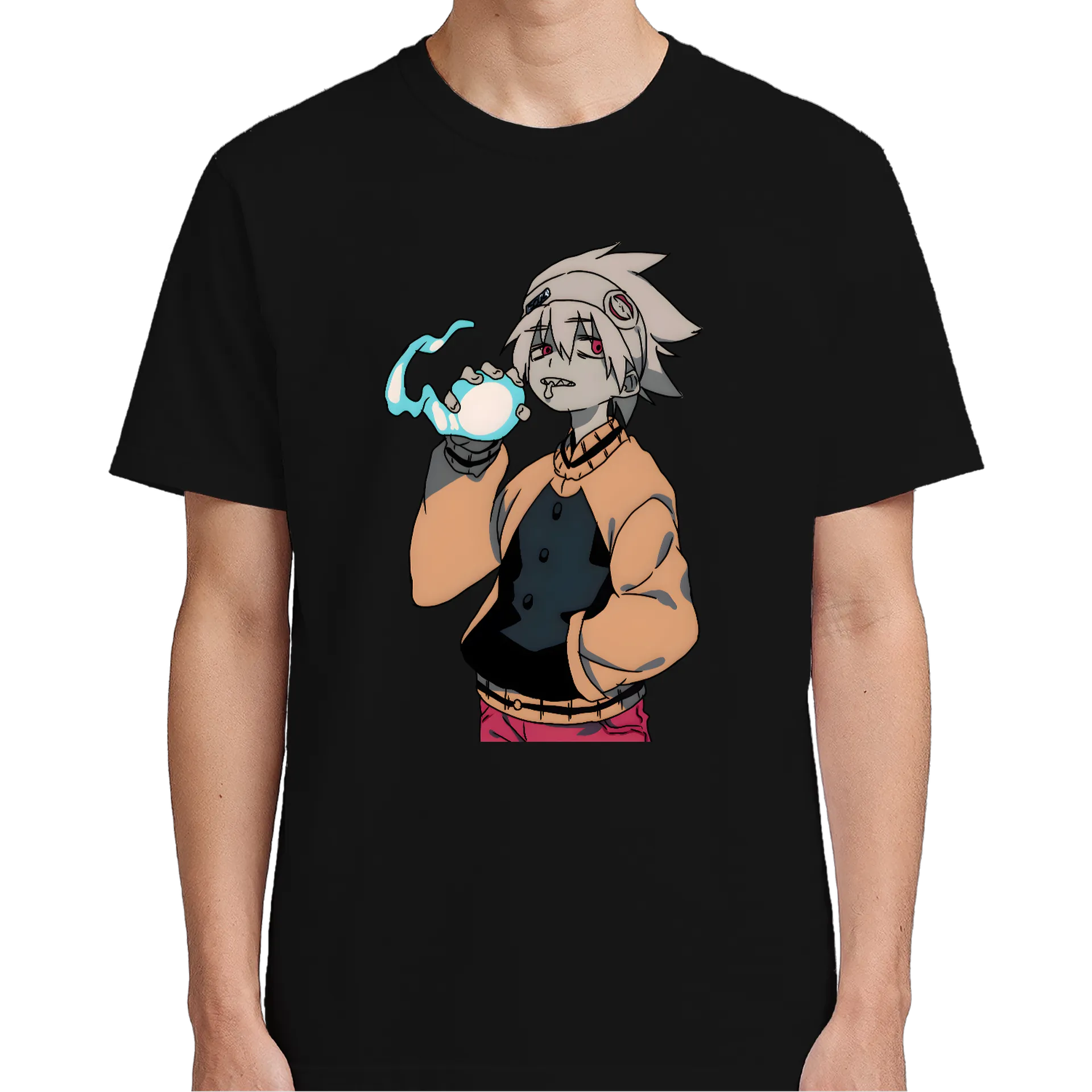 Camiseta Personagem Fantasia Azul Clássico 100% Algodão - Imagem 4
