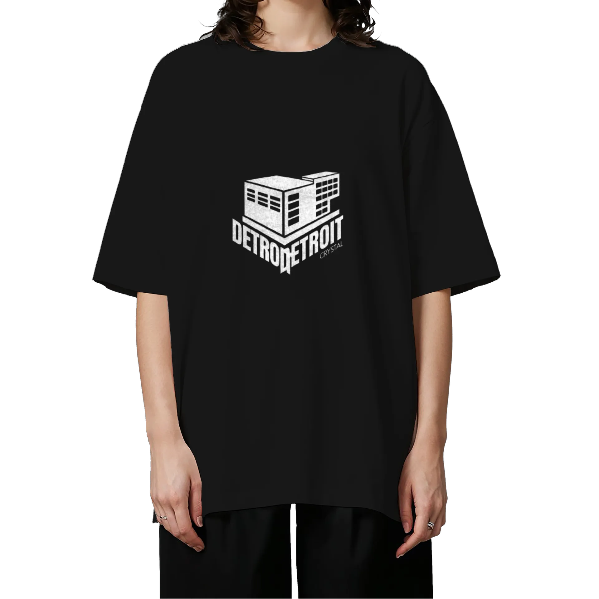 Camiseta Oversized CMB "Detroit" - Preto - Imagem 3