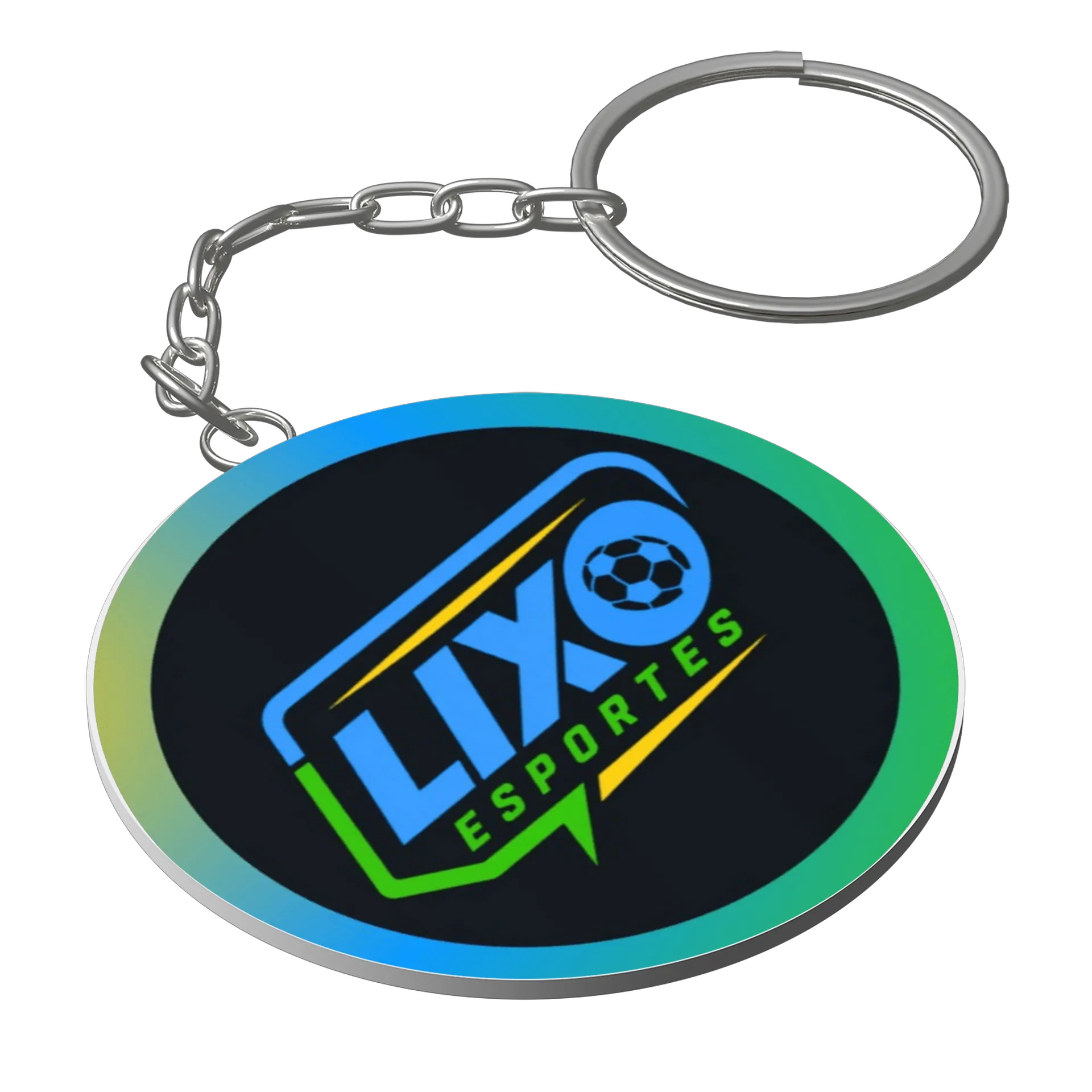 Chaveiro Lixo Esportes de Lixo Esportes — imagem 1 de 3