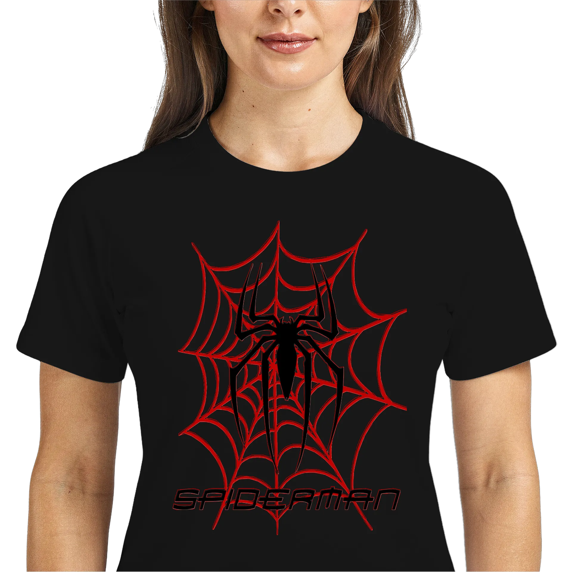 Camiseta Dry Fit Aranha Teia Estampa Personalizada 100% - Imagem 3