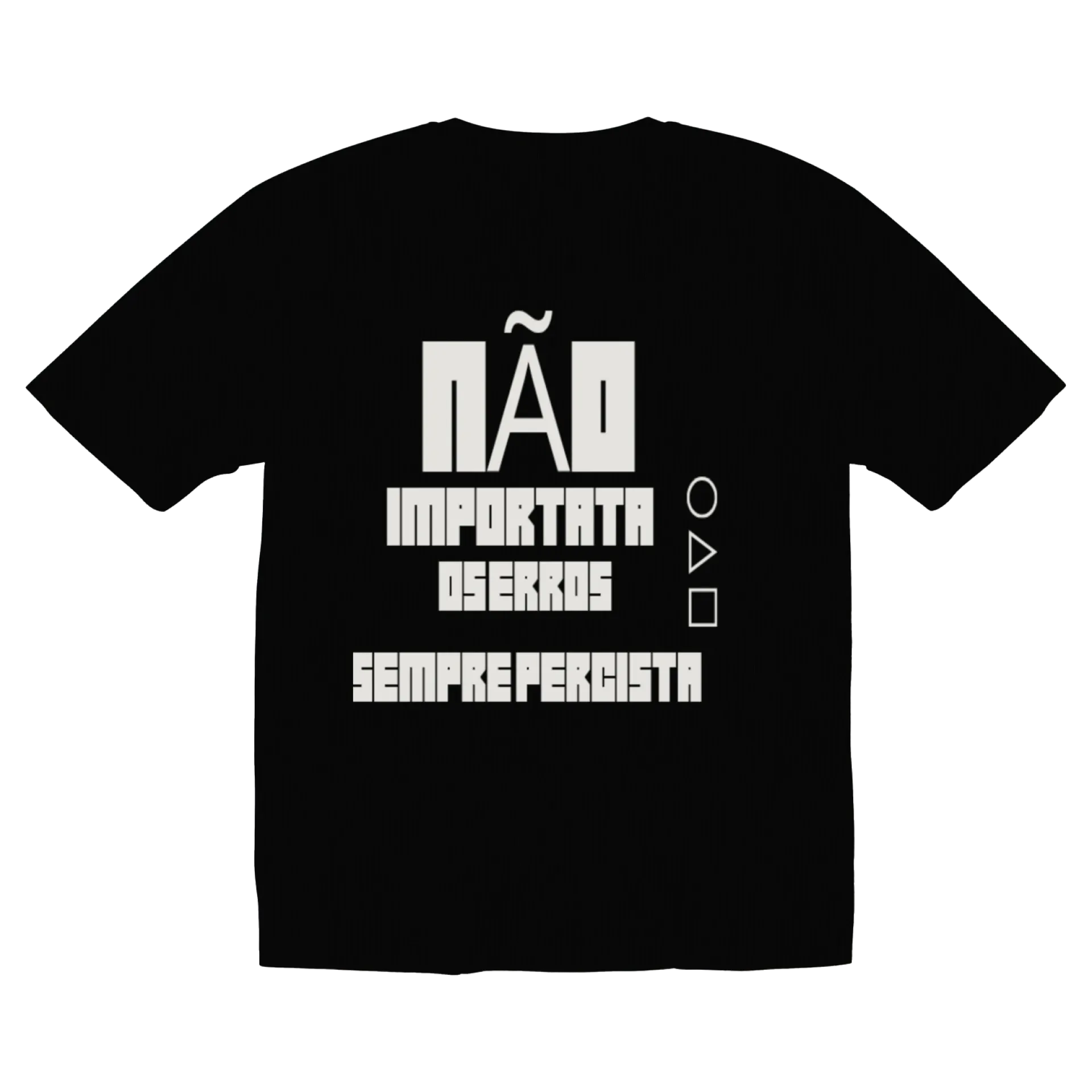 Camiseta gamer com frase motivacional - Imagem 4