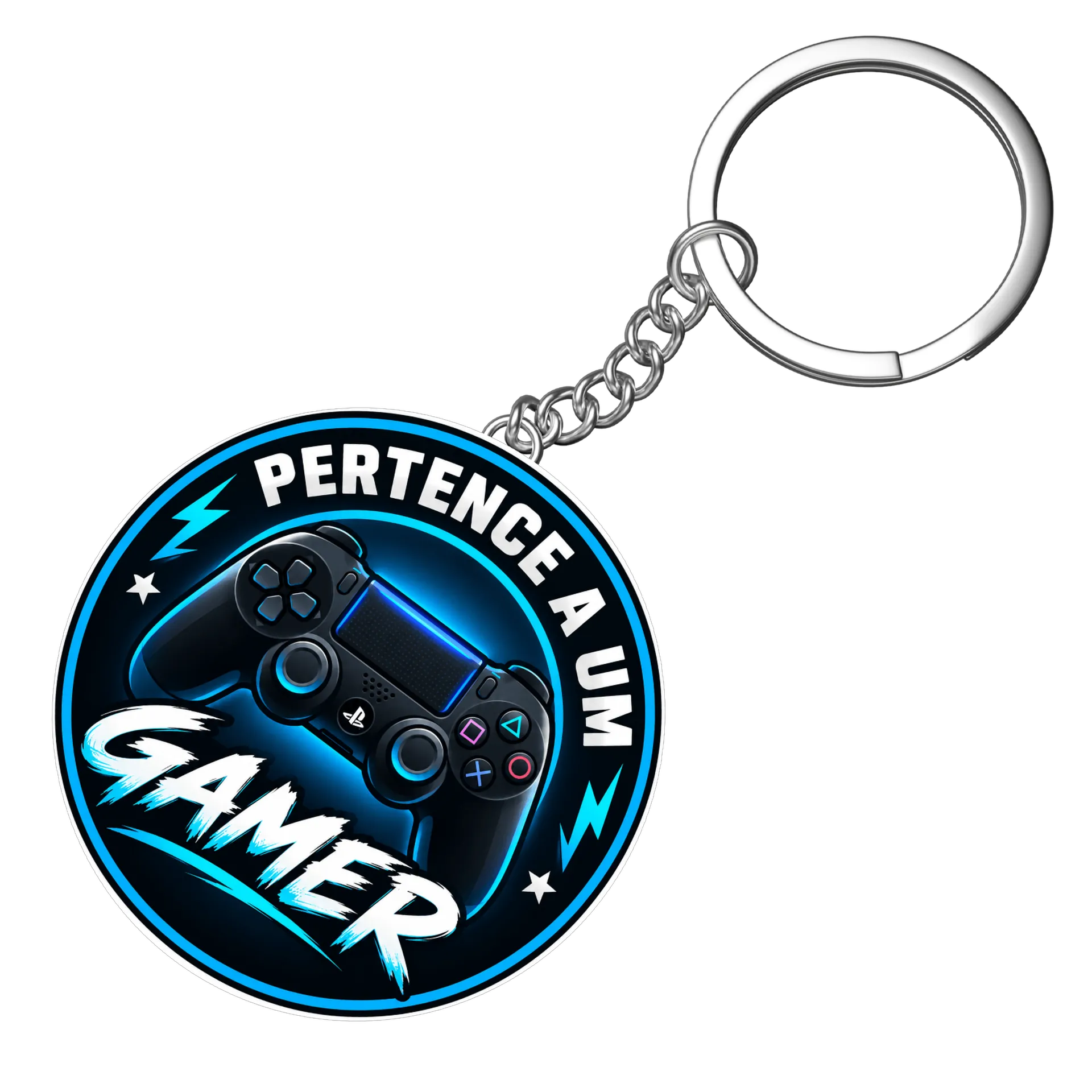 Chaveiro PERTENCE A UM GAMER  - Imagem 3