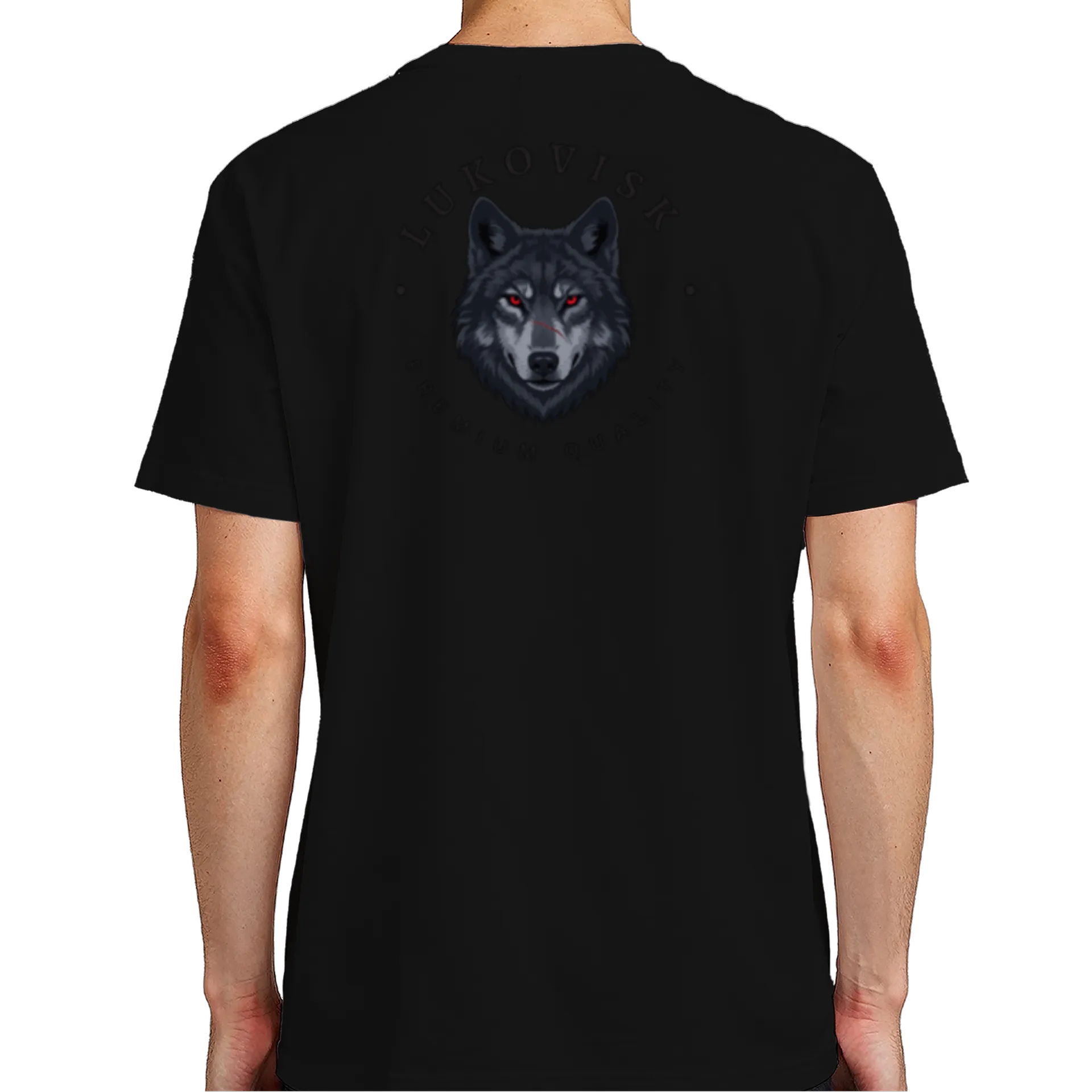 Camiseta Angry Wolf LK de LUKOVISK Store — imagem 6 de 6