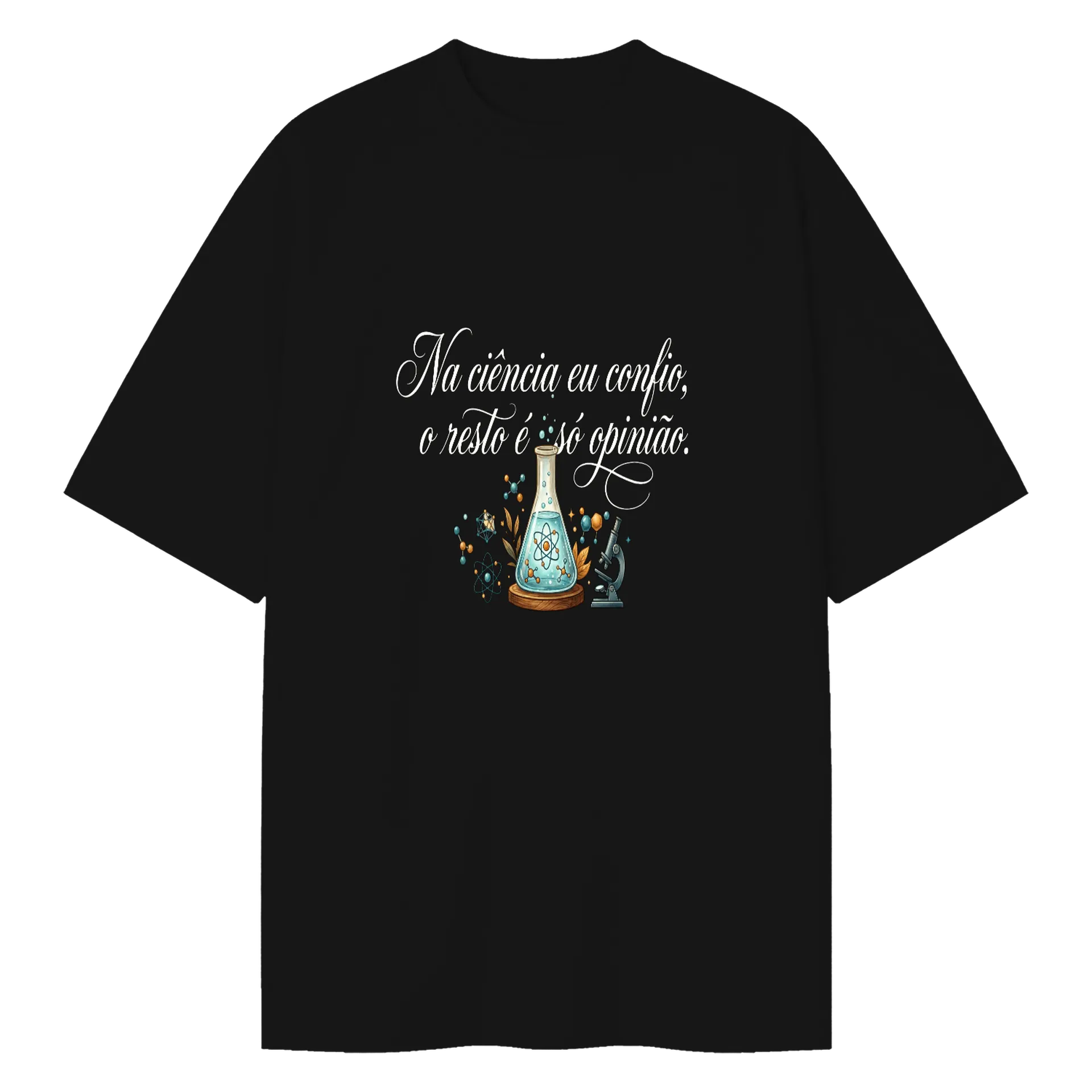 Camiseta Oversized ciencia - Imagem 1
