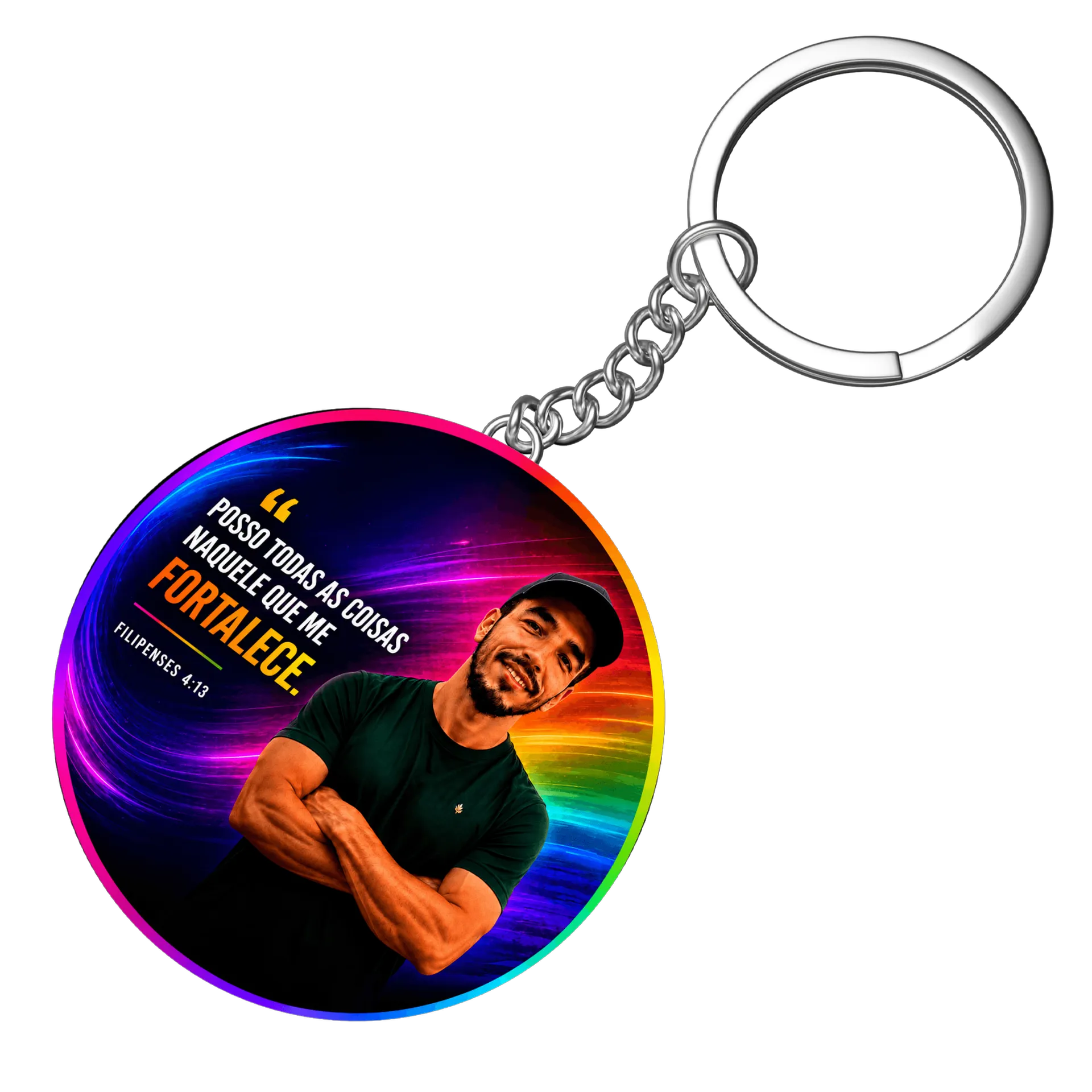 Chaveiro personalizado de Léo Assistência Técnica  — imagem 3 de 3