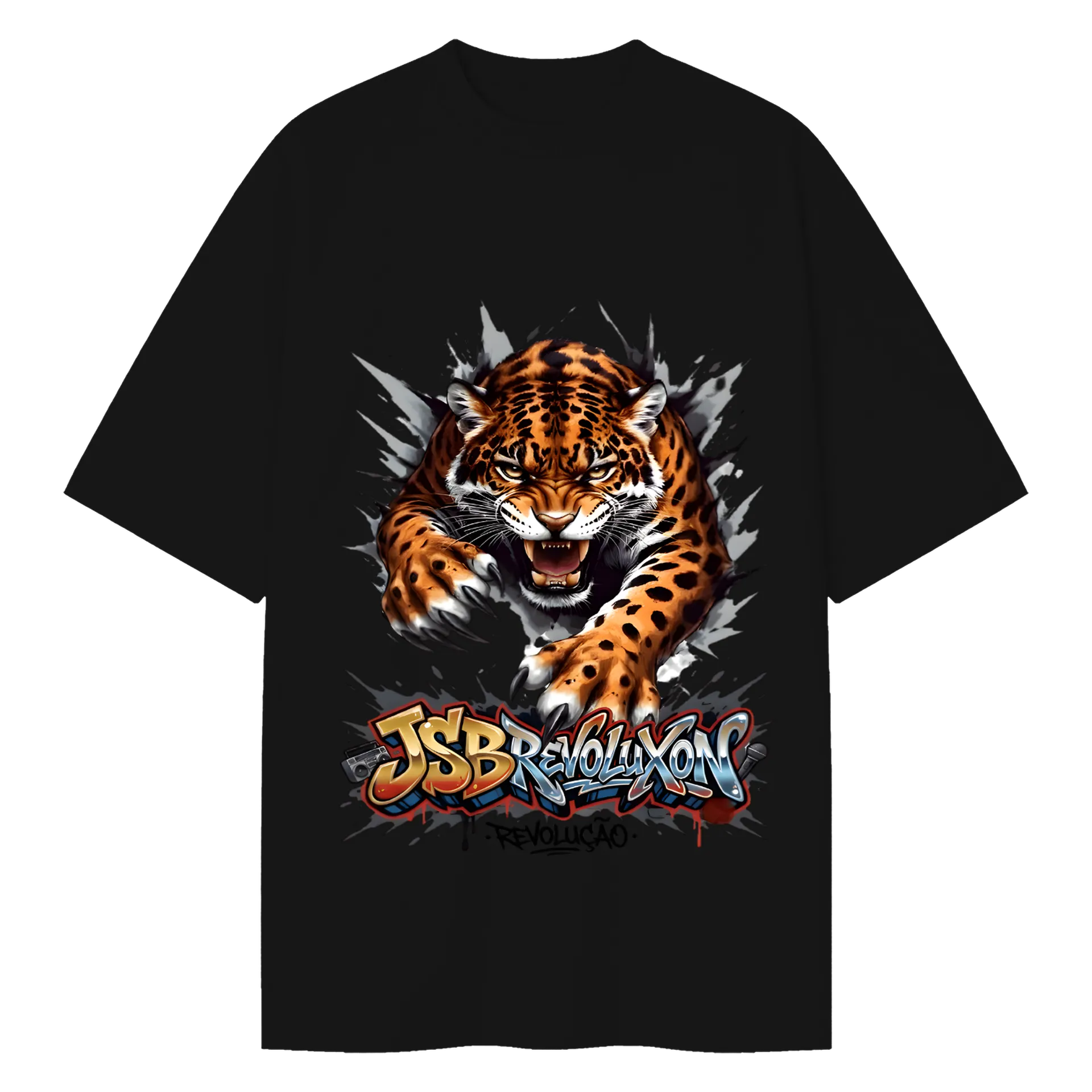 Camiseta jsbrevoluxon Oversized - Imagem 1
