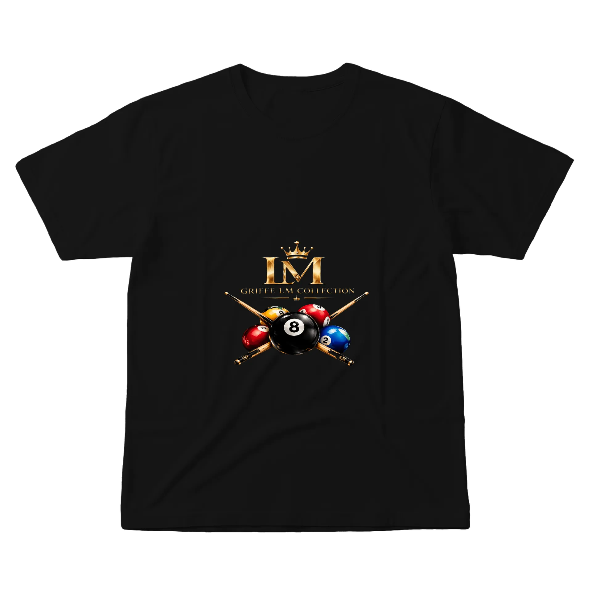 Camiseta Griffe LM Collection Sinuca 100% Algodão - Imagem 1