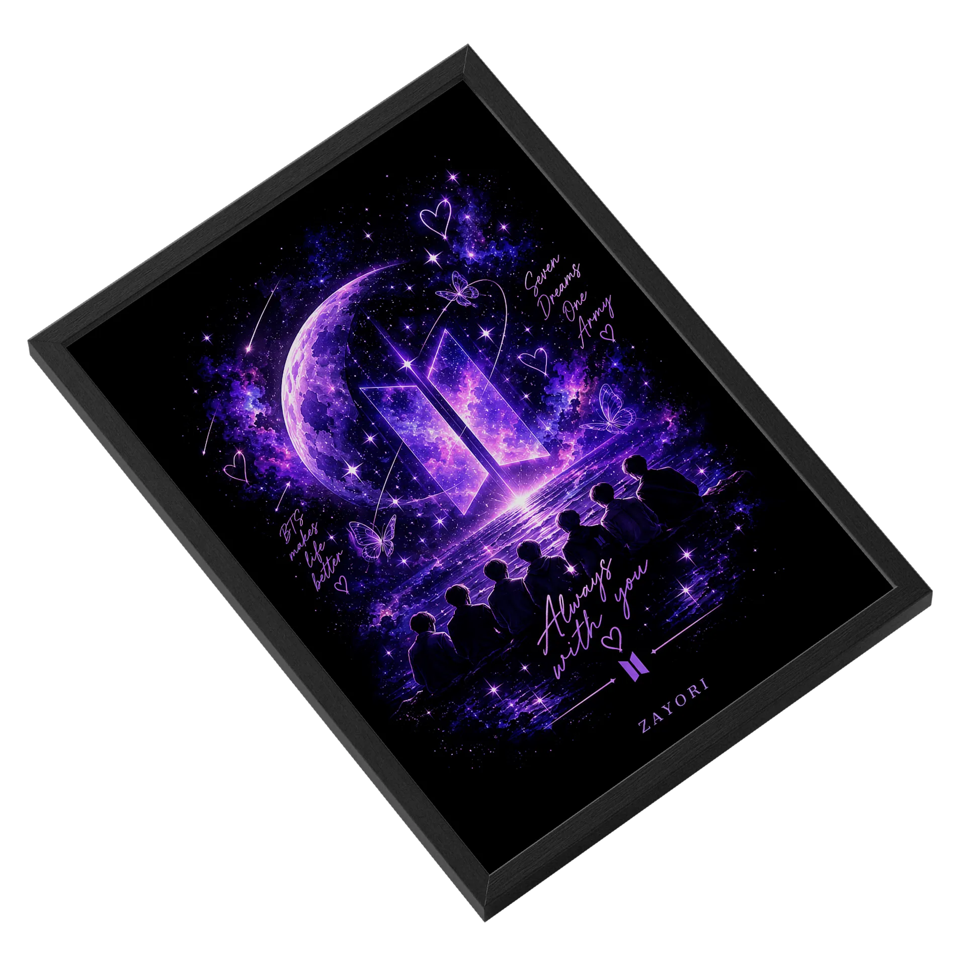 Lua Roxa Galaxy Army - Zayori - Imagem 2