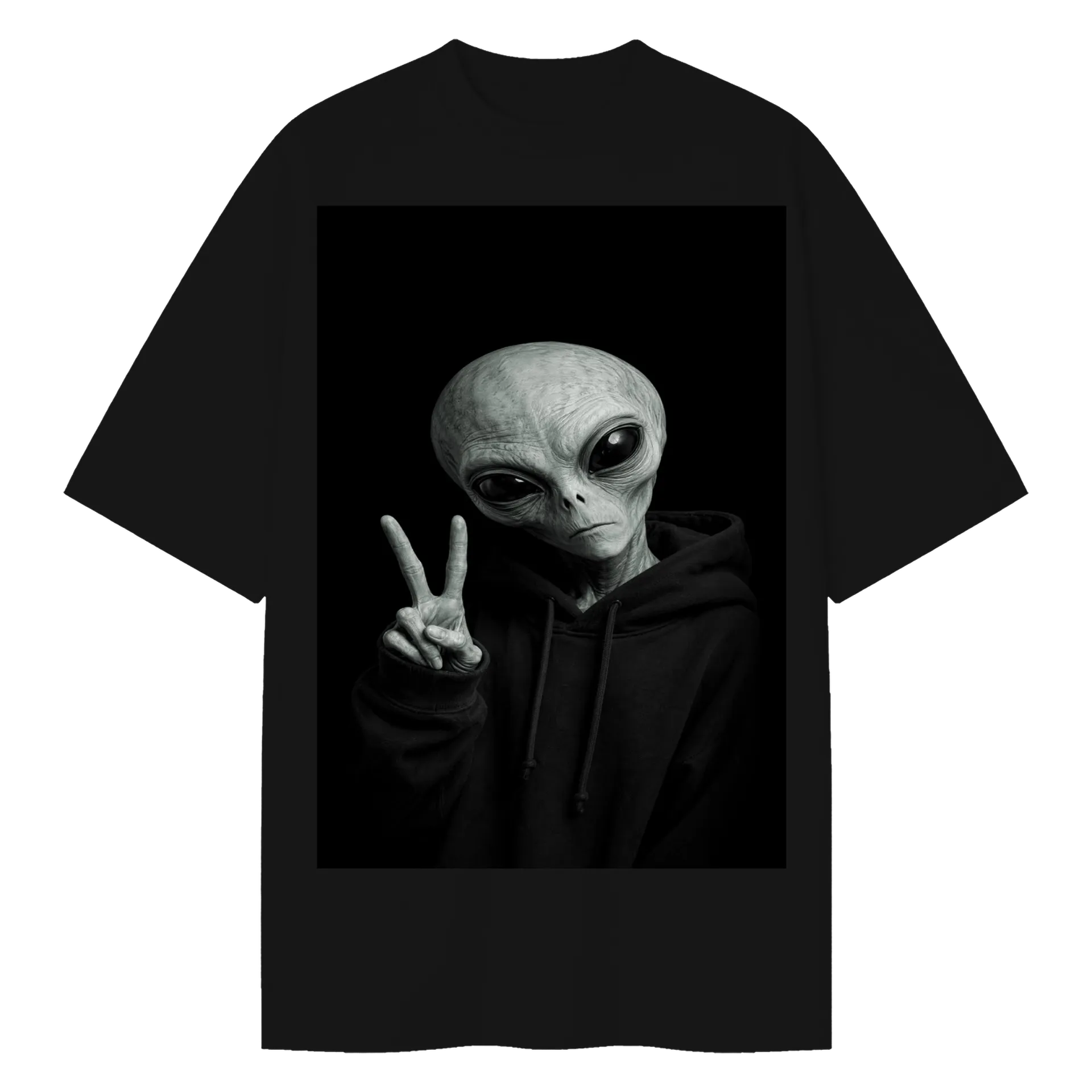 Camiseta Oversized de Kreyòl Style — imagem 1 de 6