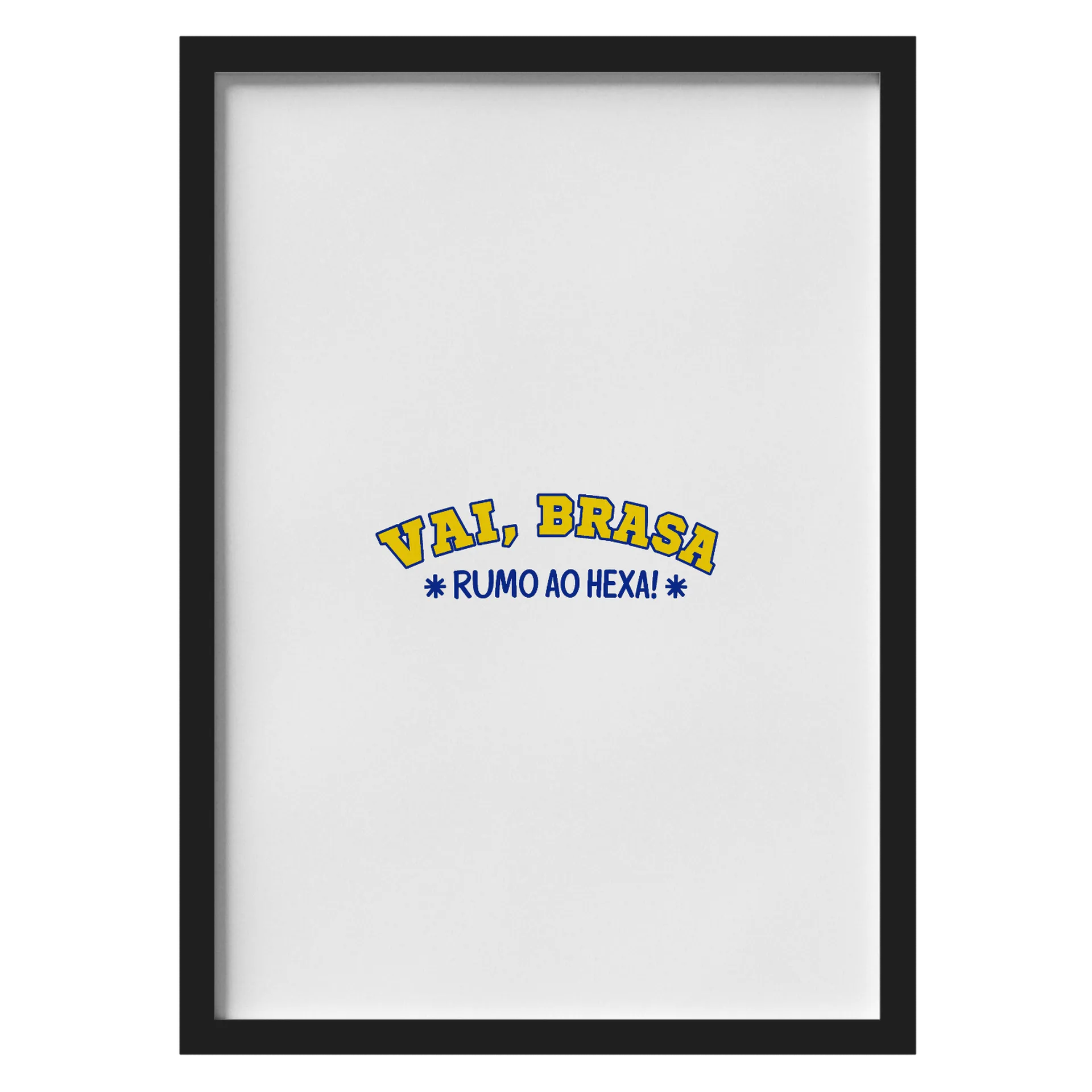 Quadro A3 personalizado Com Vidro - Imagem 1