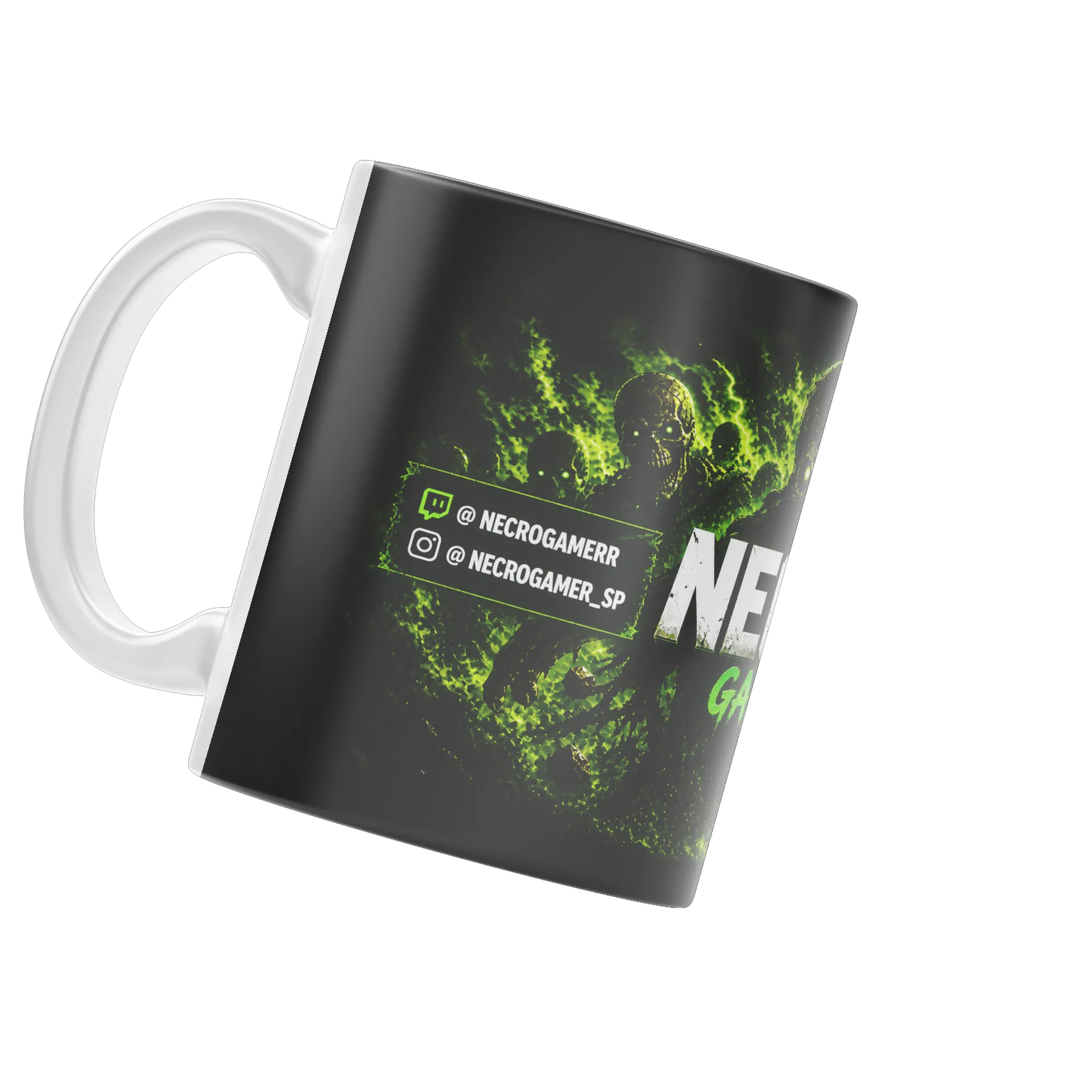 Caneca NecroGamer de NecroGamer — imagem 3 de 4