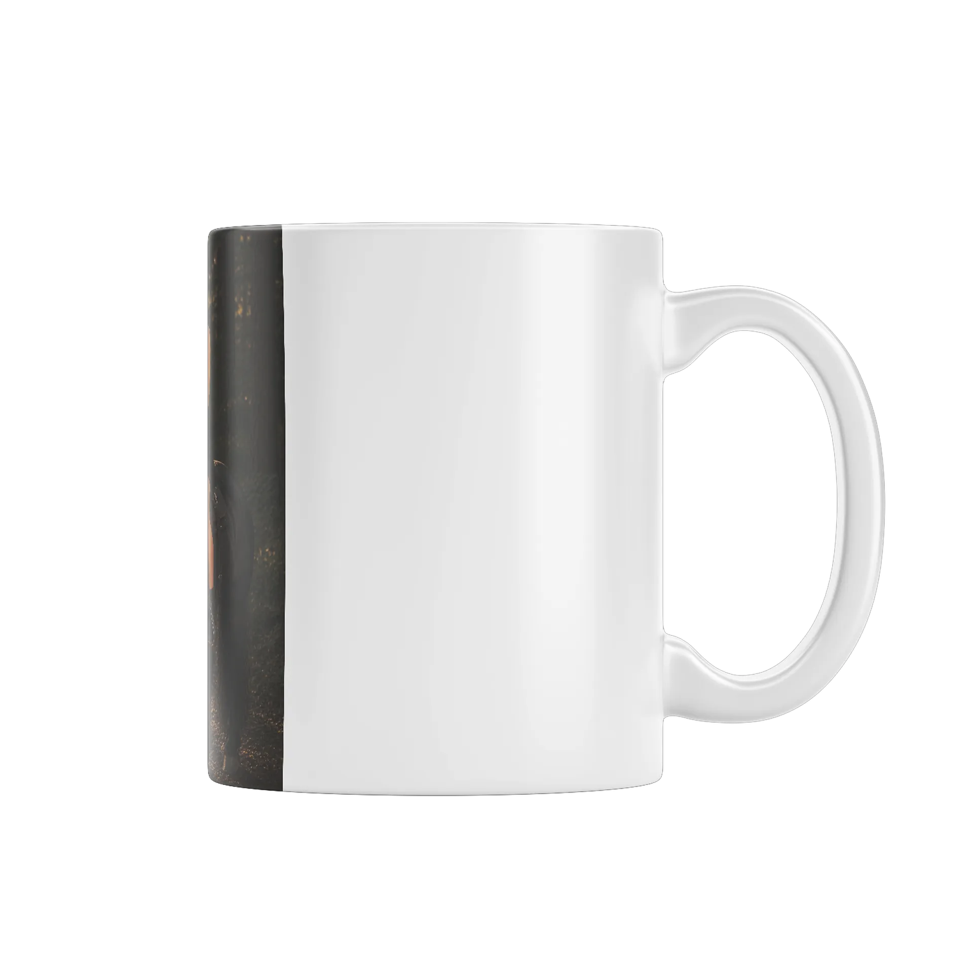 Caneca Porcelana Personalizada Branco 325ml - Imagem 1