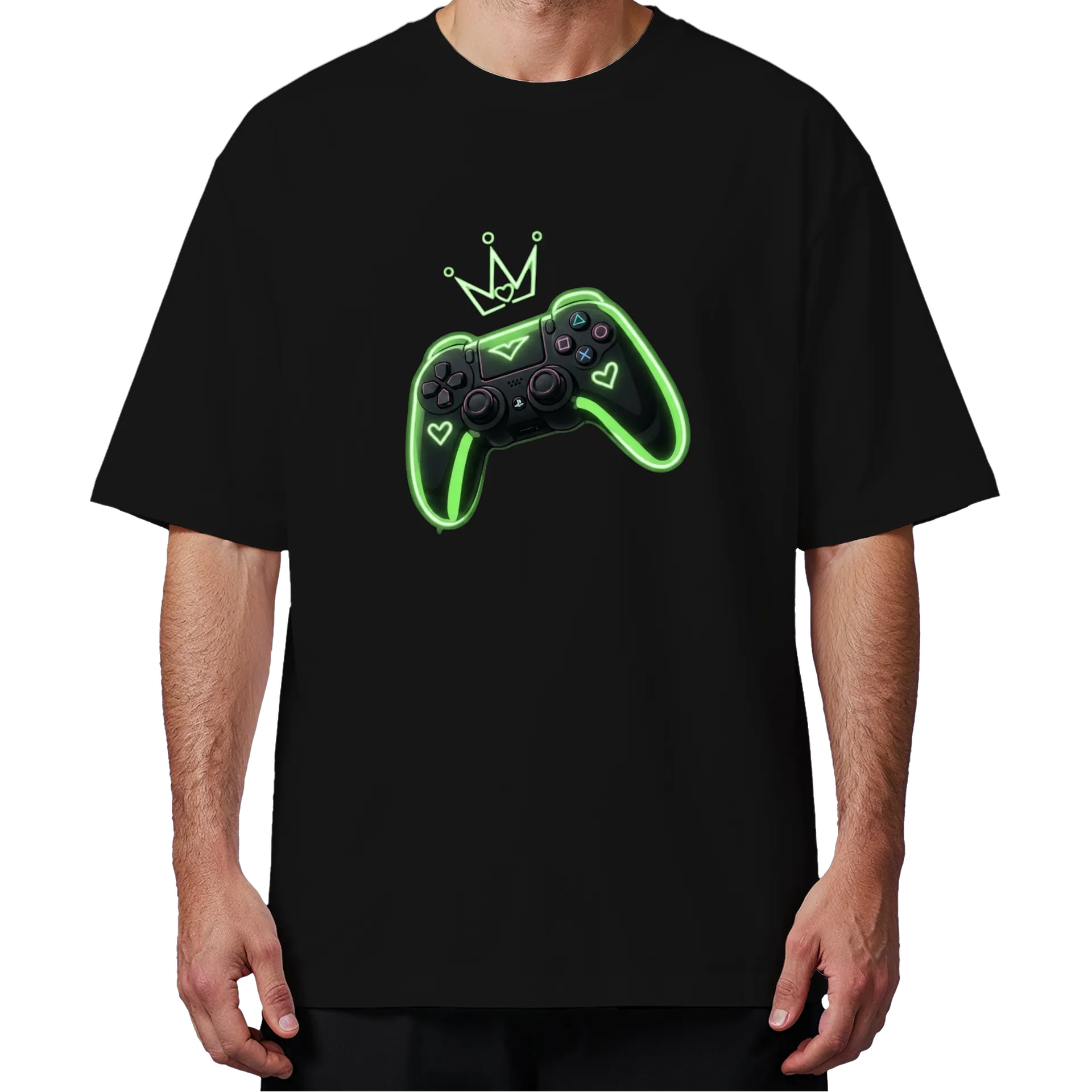 Oversized control game verde - Imagem 4