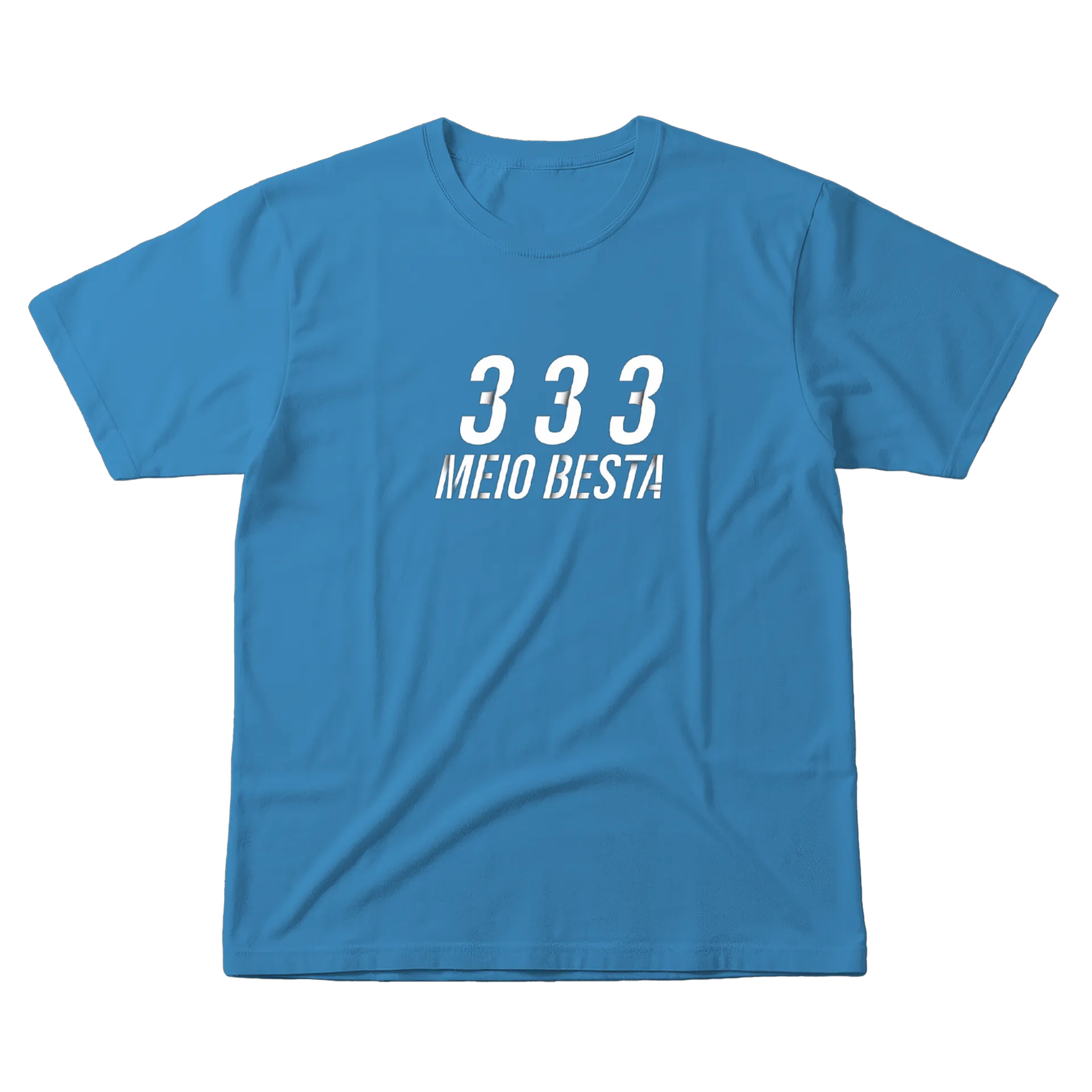 Camiseta Meio Besta 100% Algodão - Imagem 1
