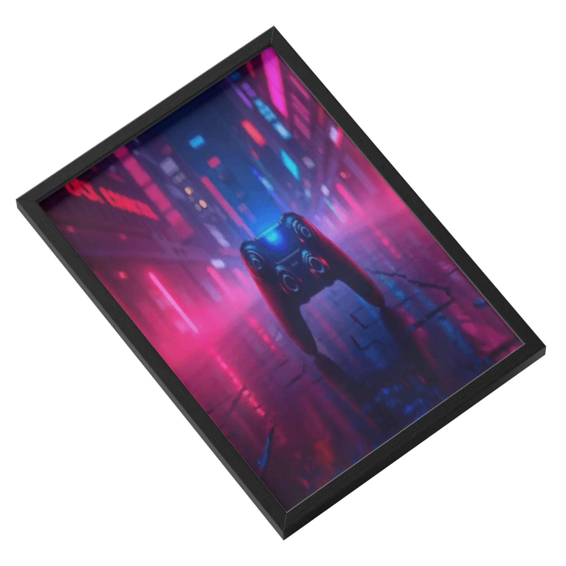 Quadro A3 Personalizado: Transforme sua Casa em uma Galeria! de jhelbgames