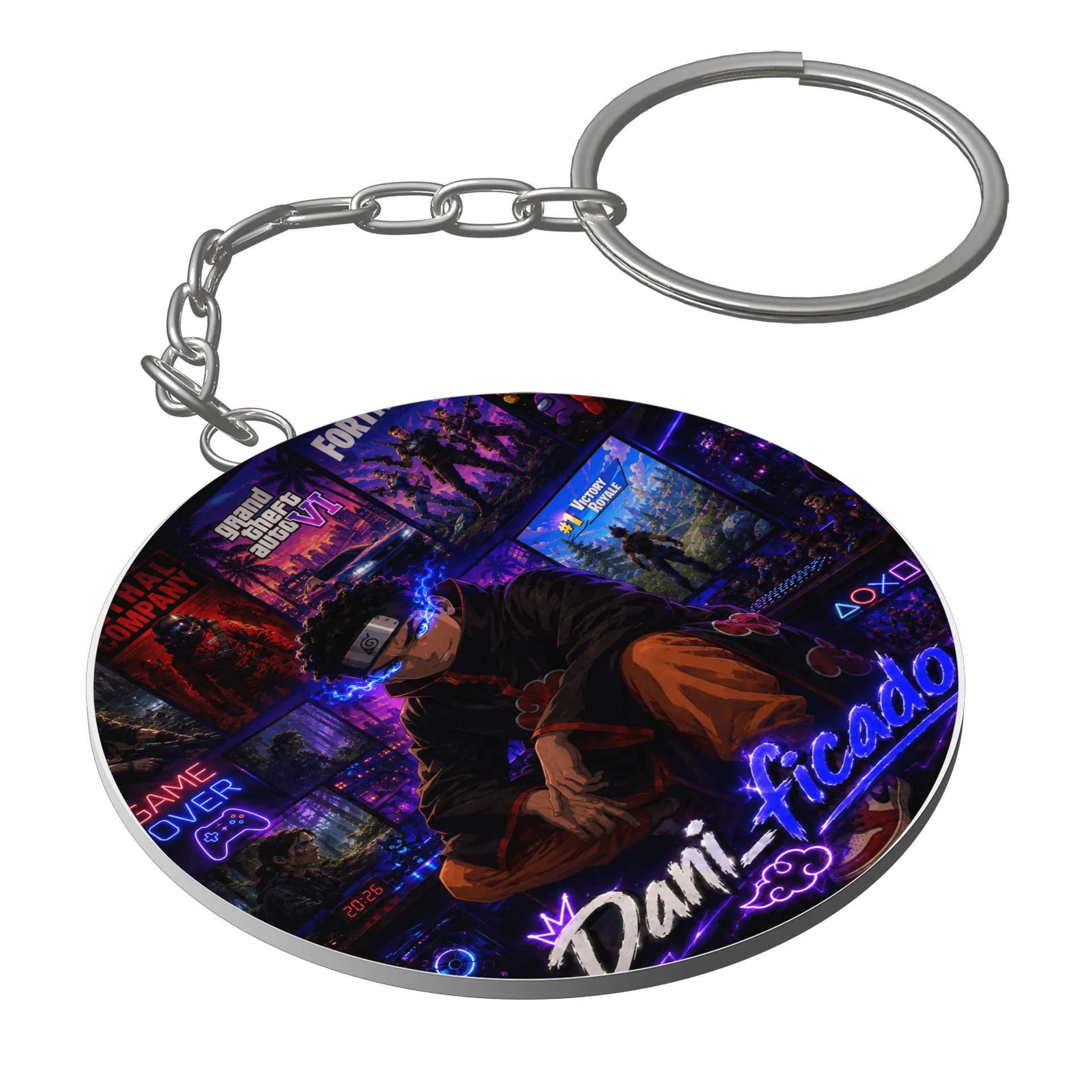 Chaveiro personalizado de Dani_ficado — imagem 1 de 3