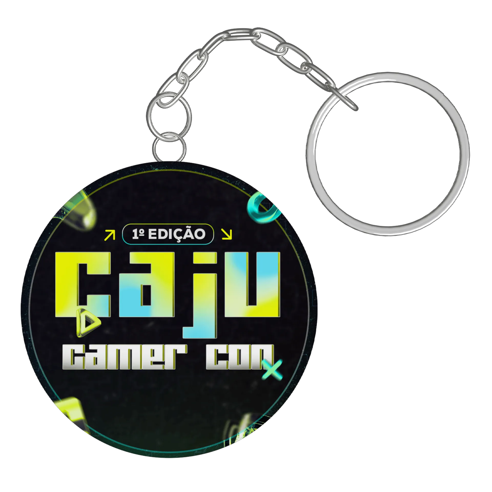 Chaveiro MDF 1ª EDIÇÃO CAJU GAMER CON' - Imagem 3