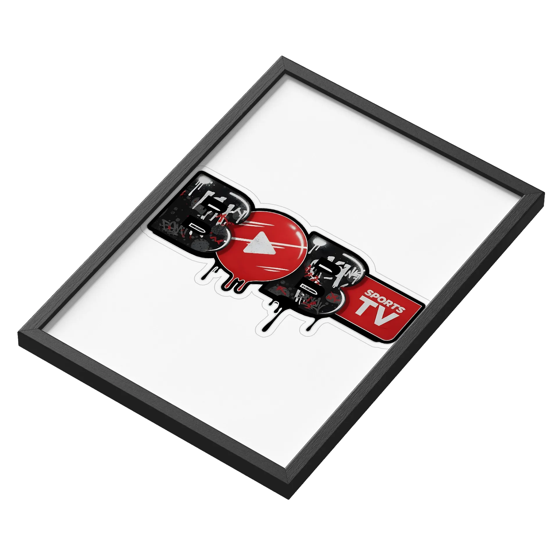 Quadro A3 Bob TV Com Vidro - Imagem 3