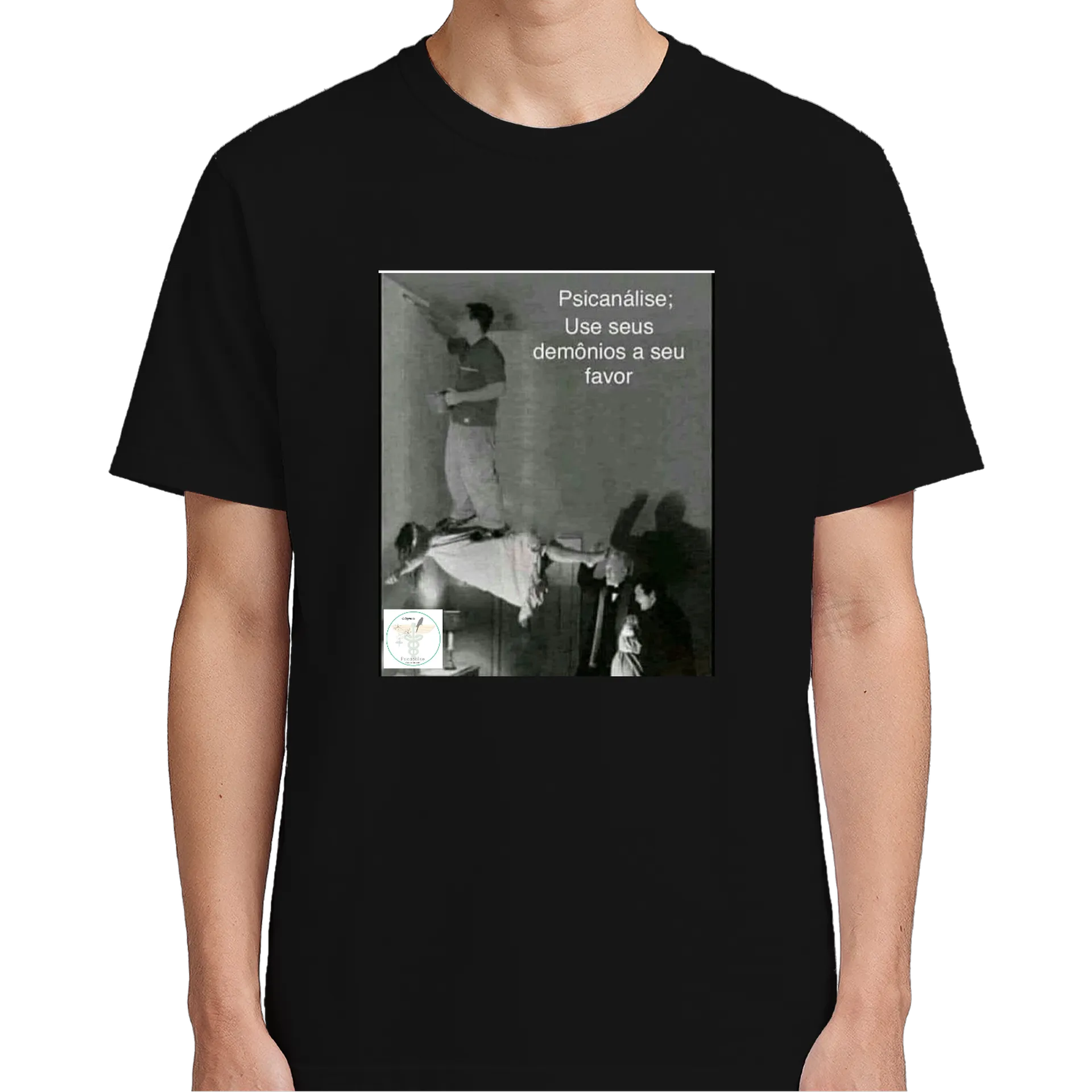 Camiseta Psicanálise Use Seus Demônios 100% Algodão - Imagem 5