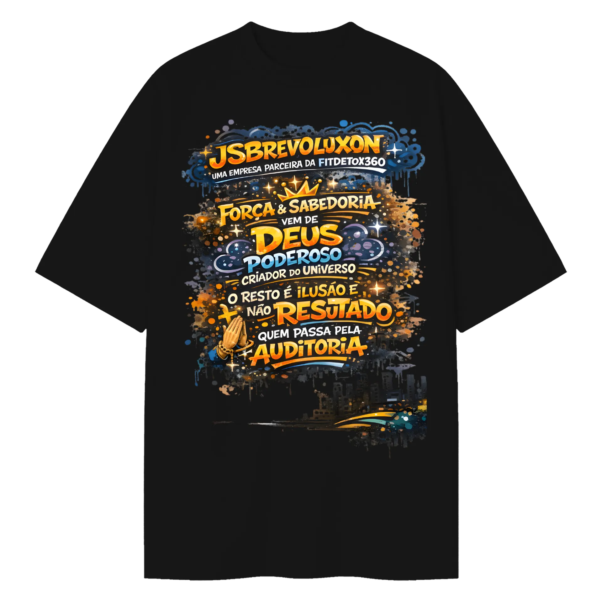 Camiseta jsbrevoluxon Oversized - Imagem 1