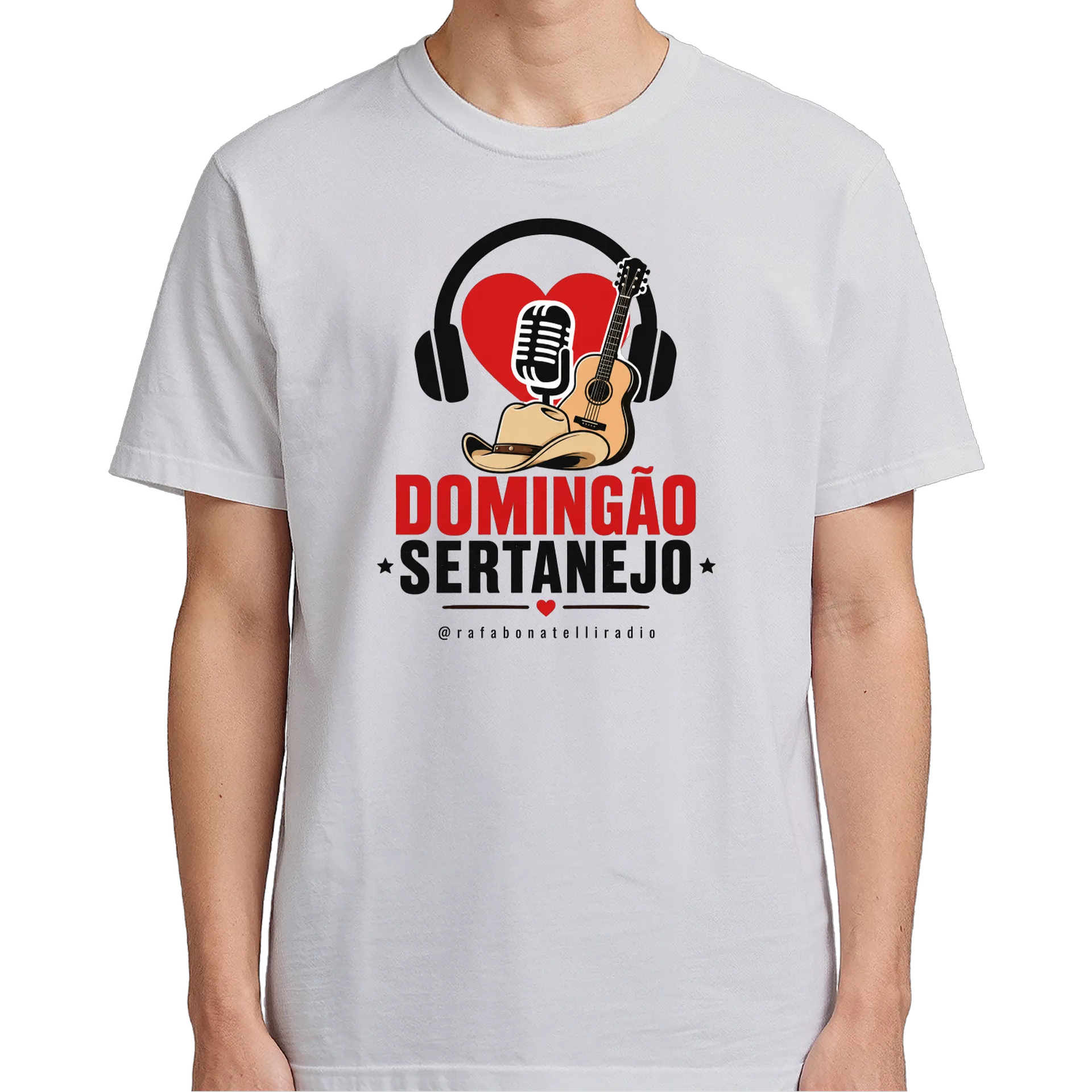 Camiseta Domingão Sertanejo 100% Algodão - Imagem 5