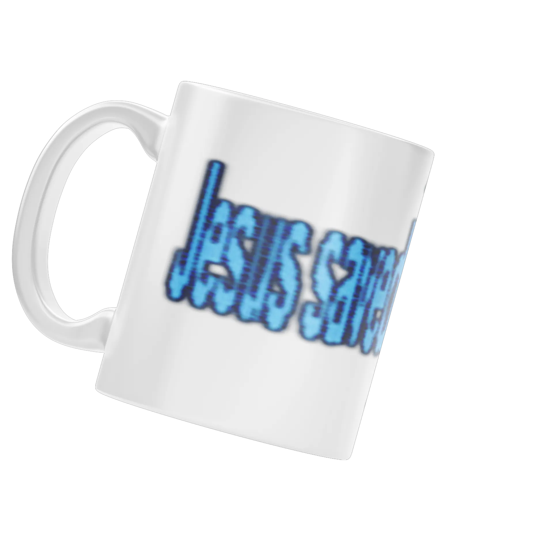 Caneca Porcelana Estampa Jesus Saved 325ml de Jesliano