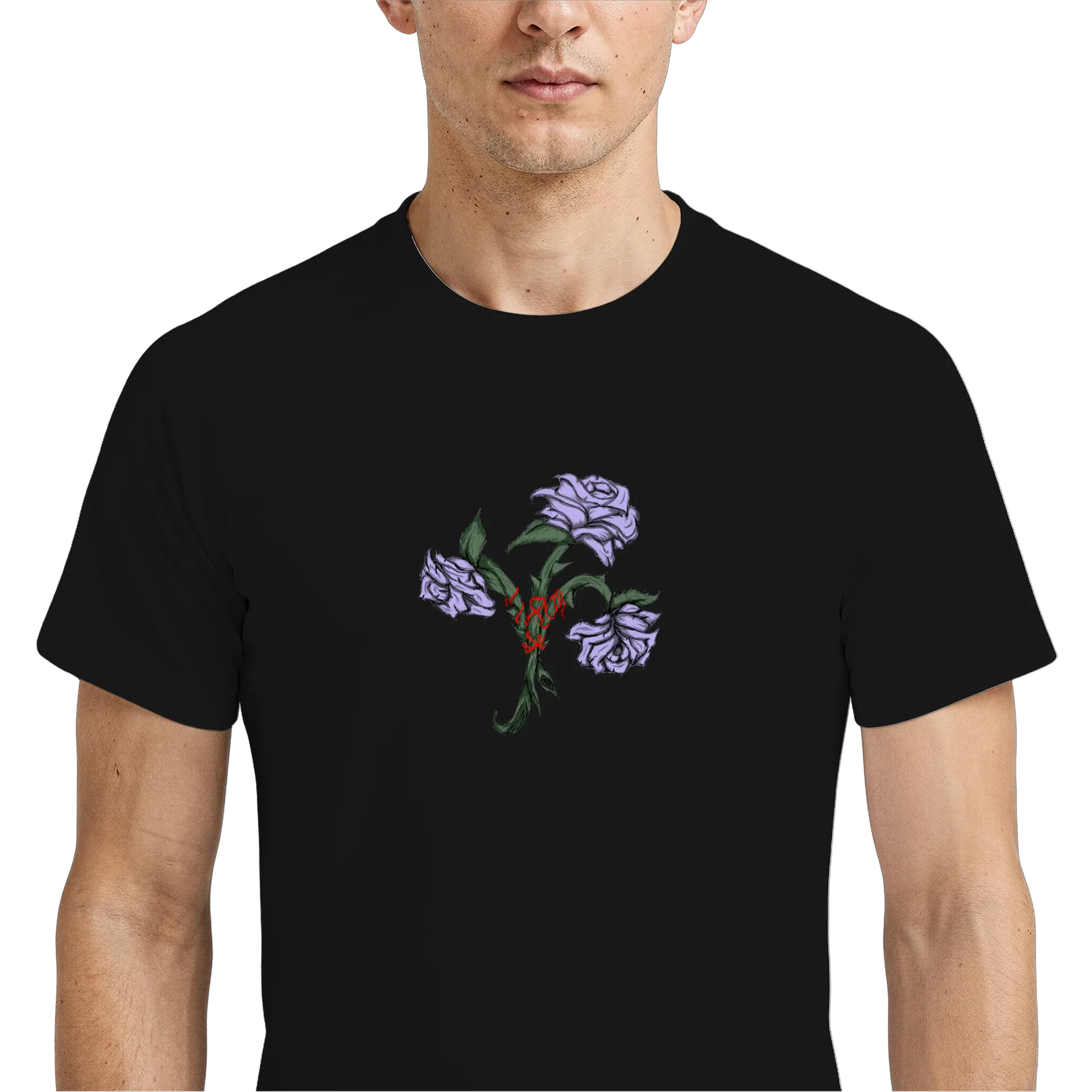 Camiseta DryFit Purple Roses Ketrita - Imagem 4
