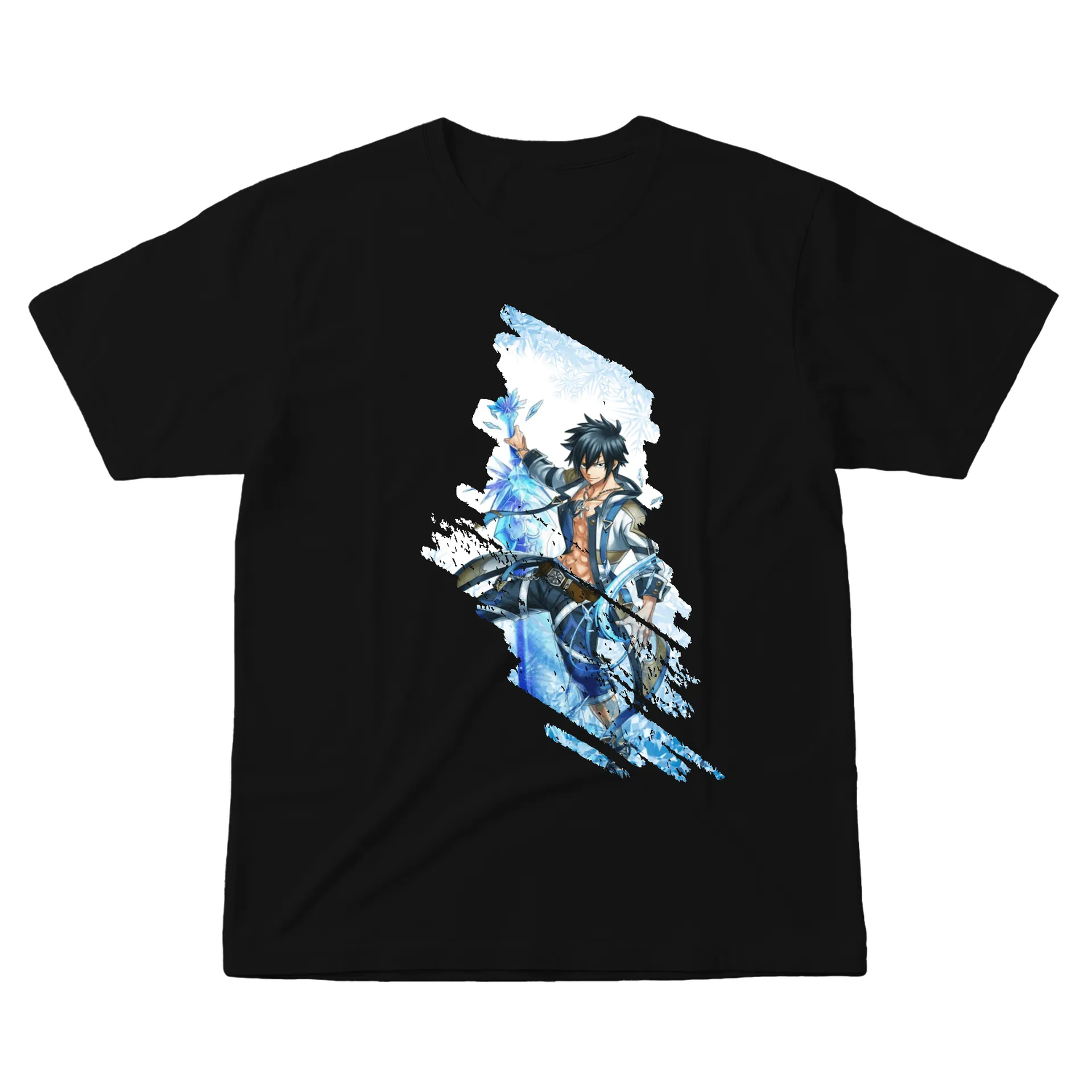 Camiseta Estampa Grey - Fairy Tail Anime 100% Algodão - Imagem 1