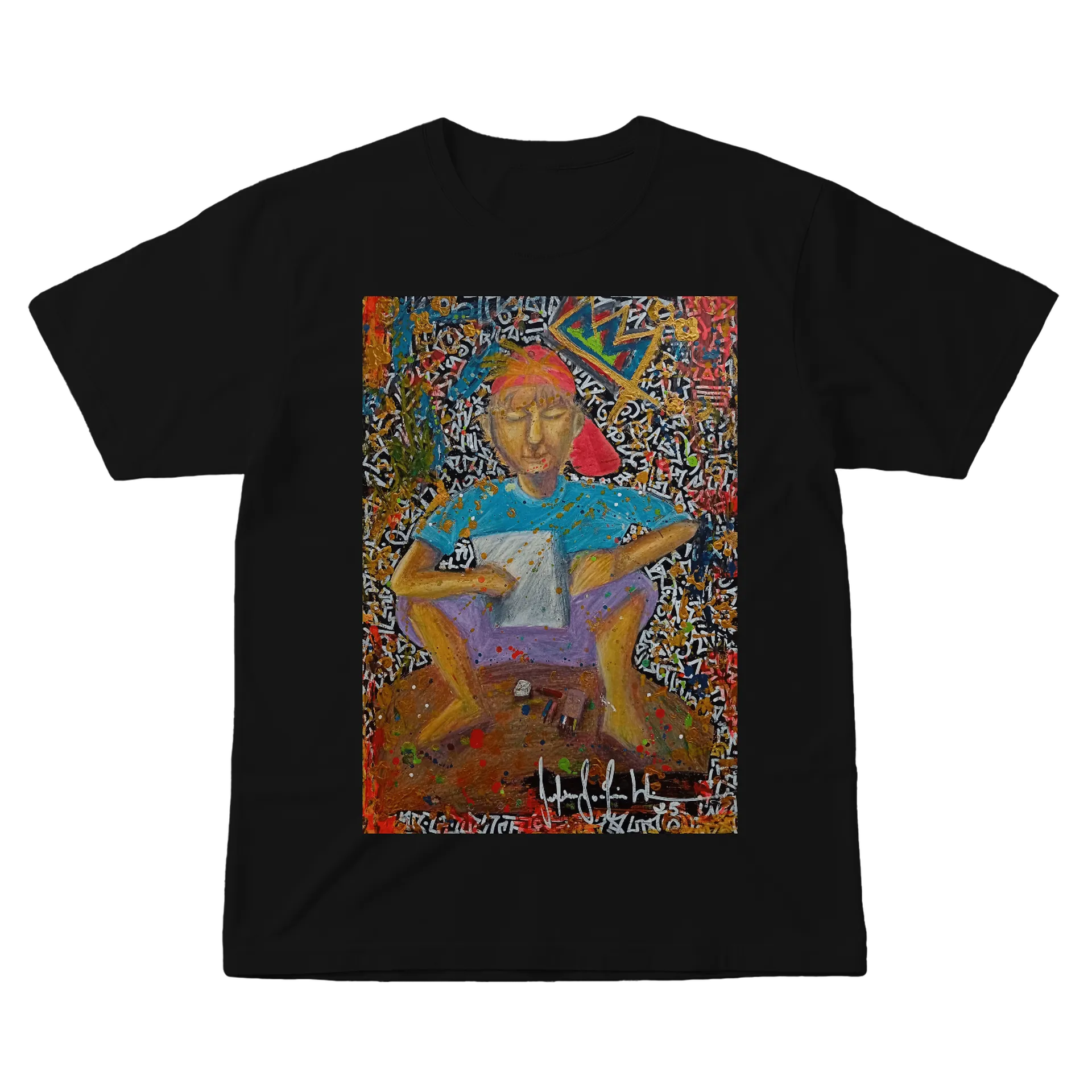 Camisa O Pequeno Rei dos Lápis e Papéis 100% Algodão - Imagem 1