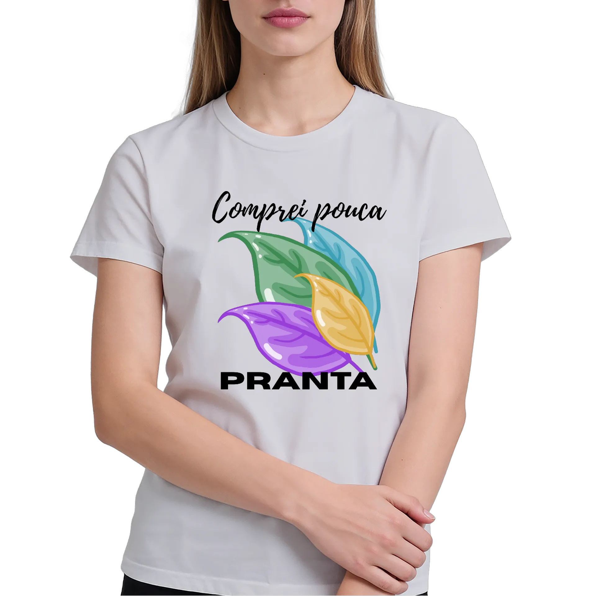 Camiseta Comprei pouca pranta - Imagem 4