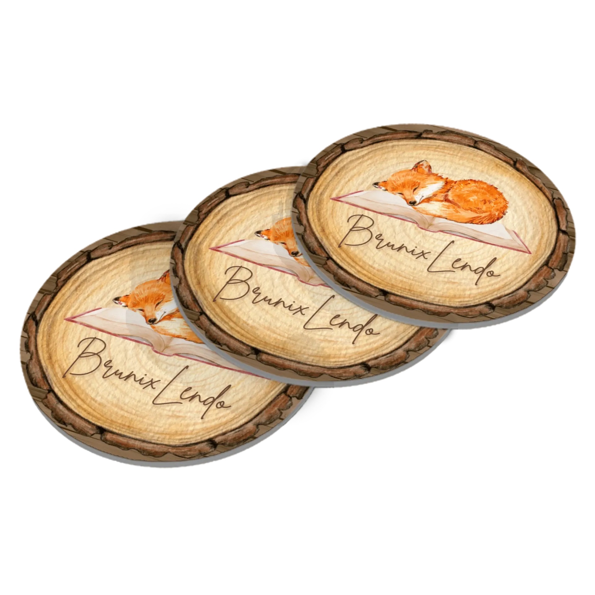 Porta-copos BrunixLendo de Brunix