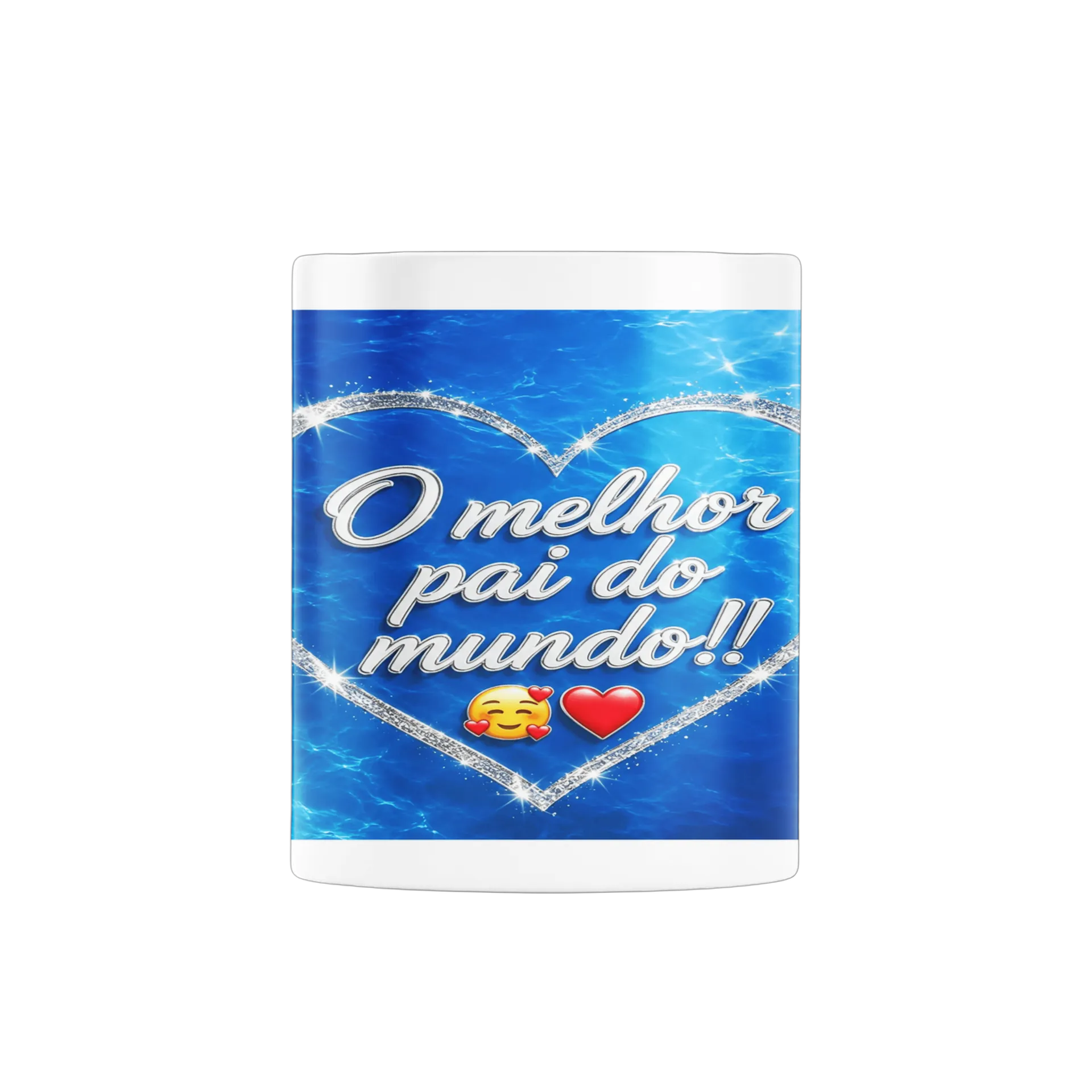 Caneca Porcelana Amor no Coração 325ml - Imagem 3