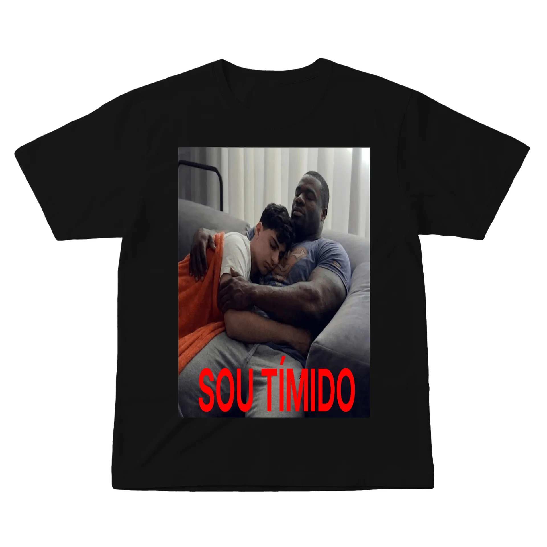 Camiseta para pessoas tímidas 100% Algodão - Imagem 1
